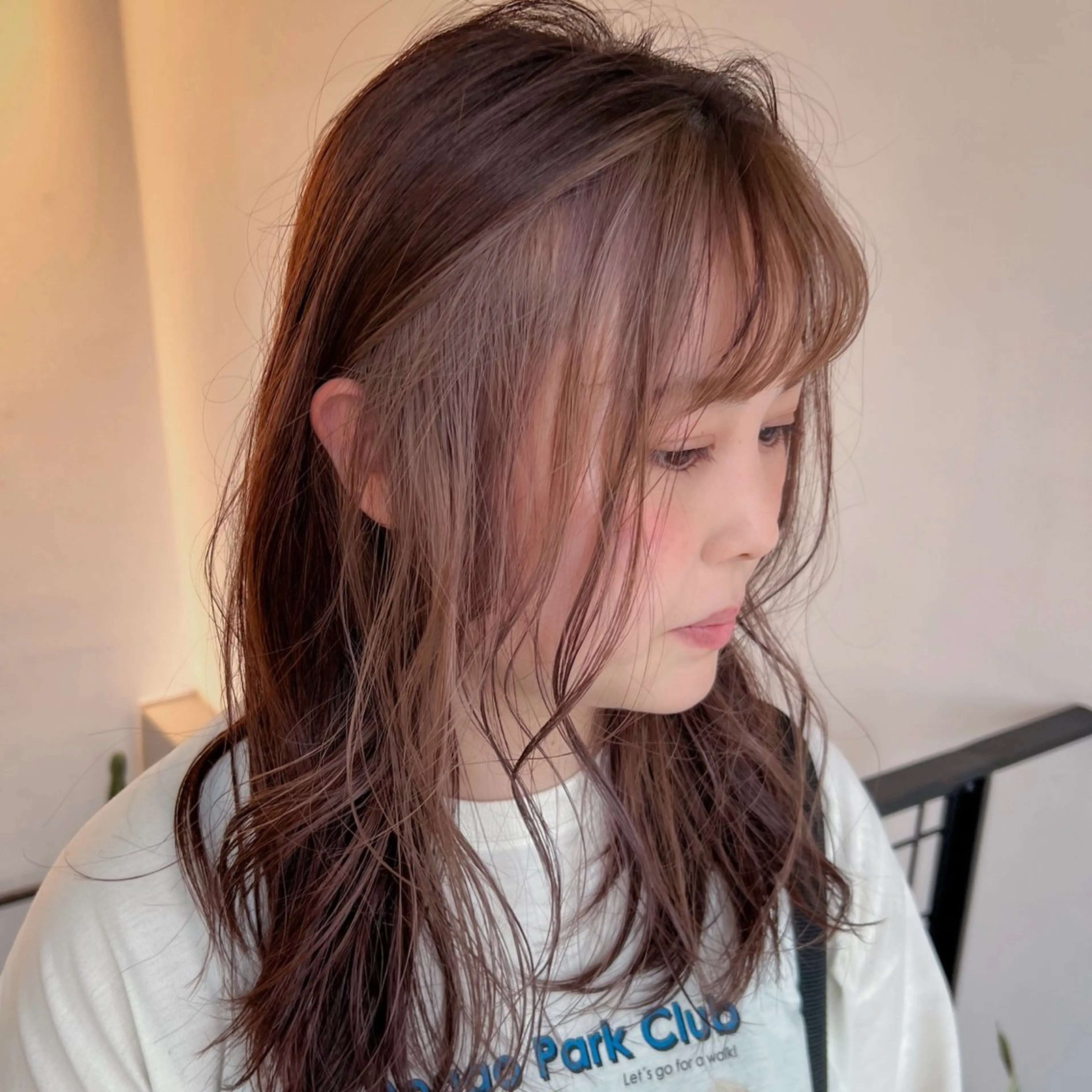 セミロング ミストバング 顔周りカット カット ヘアカラー トリートメント quon RYUYA /レイヤー✂️のその他イメージ