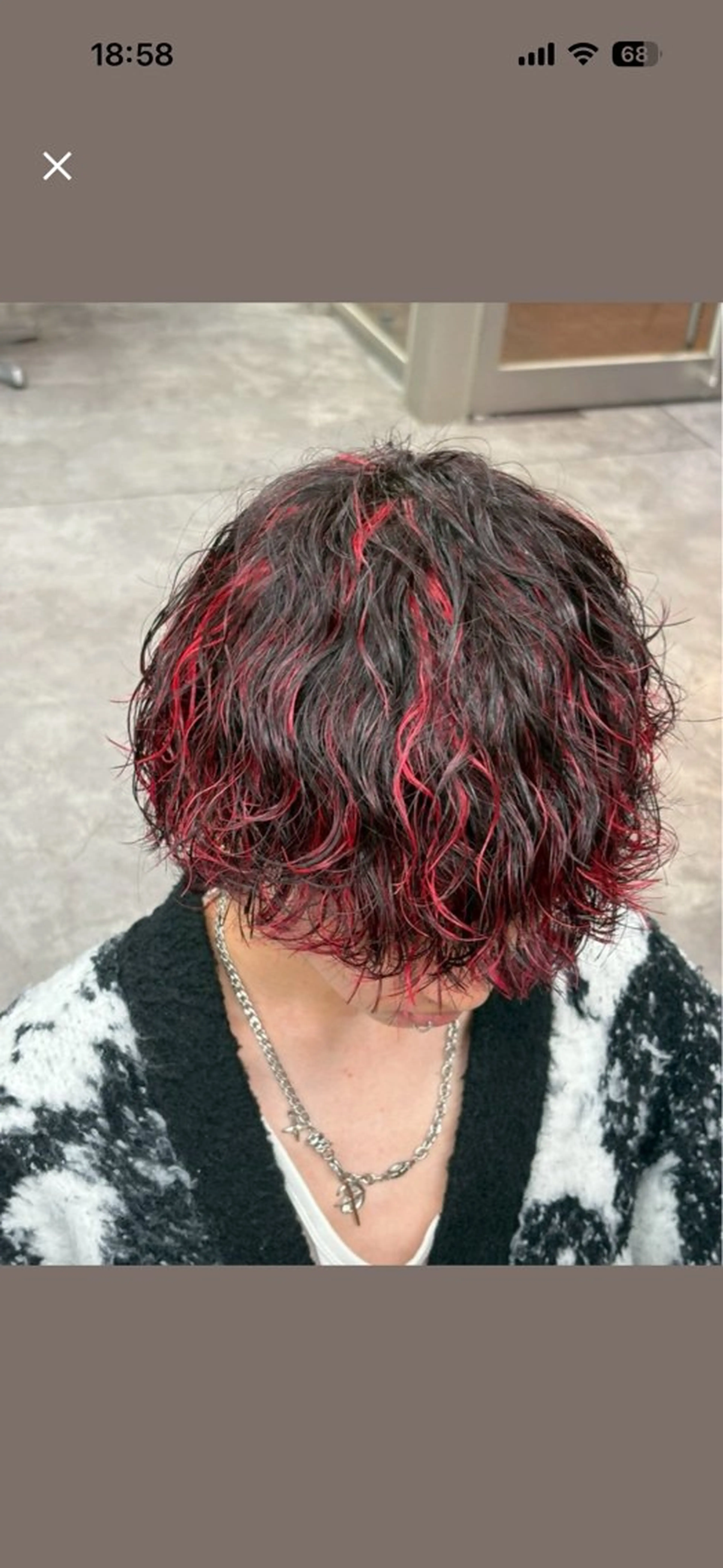 カラー パーマ メンズ カット ヘアカラー トリートメント ヘッドスパ ヘアセット メンズ特化モテヘア 🌙Nanakaのヘアスタイル