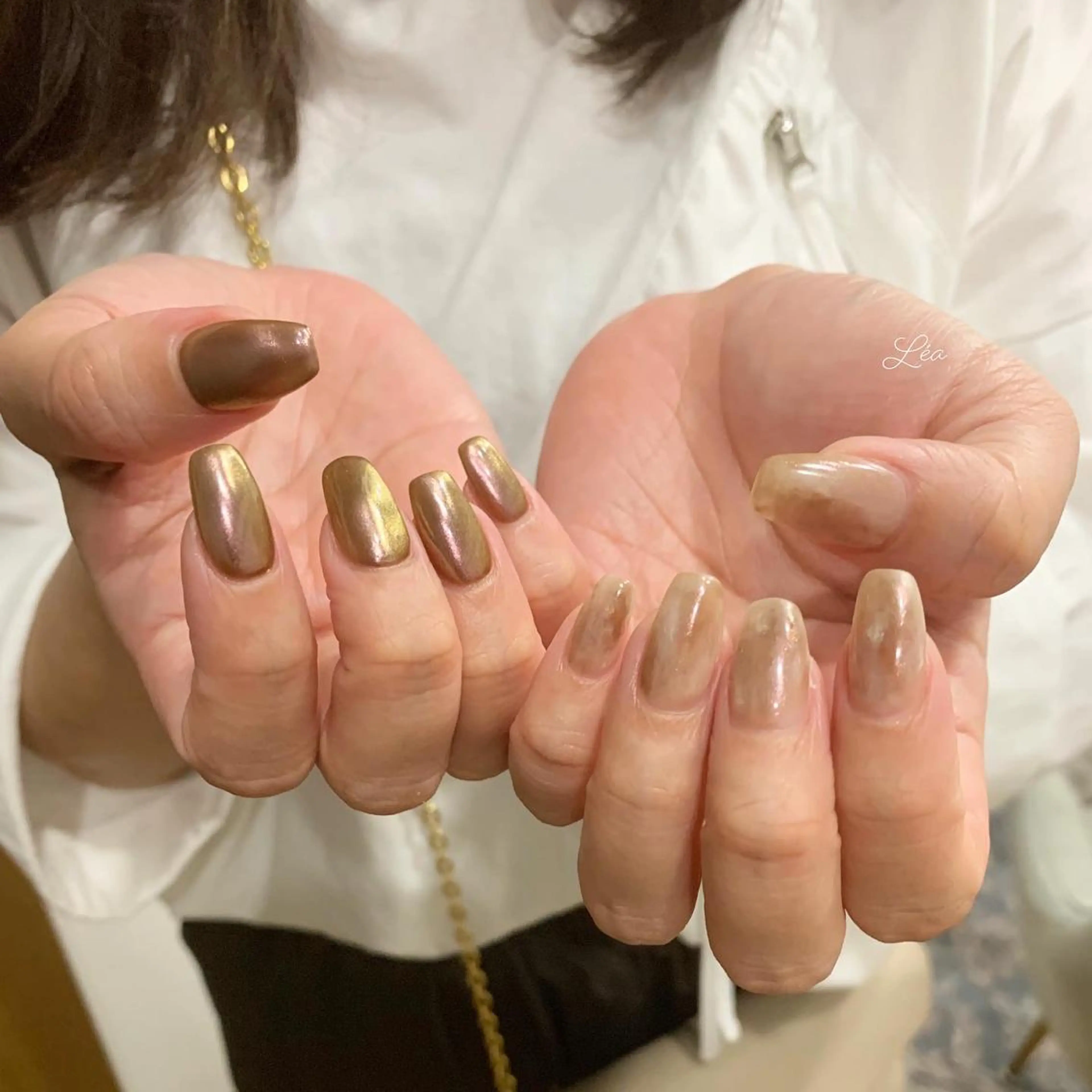 ネイル ジェルネイル 持ち込み パラジェル ソフトジェル Léa nailのネイルデザイン