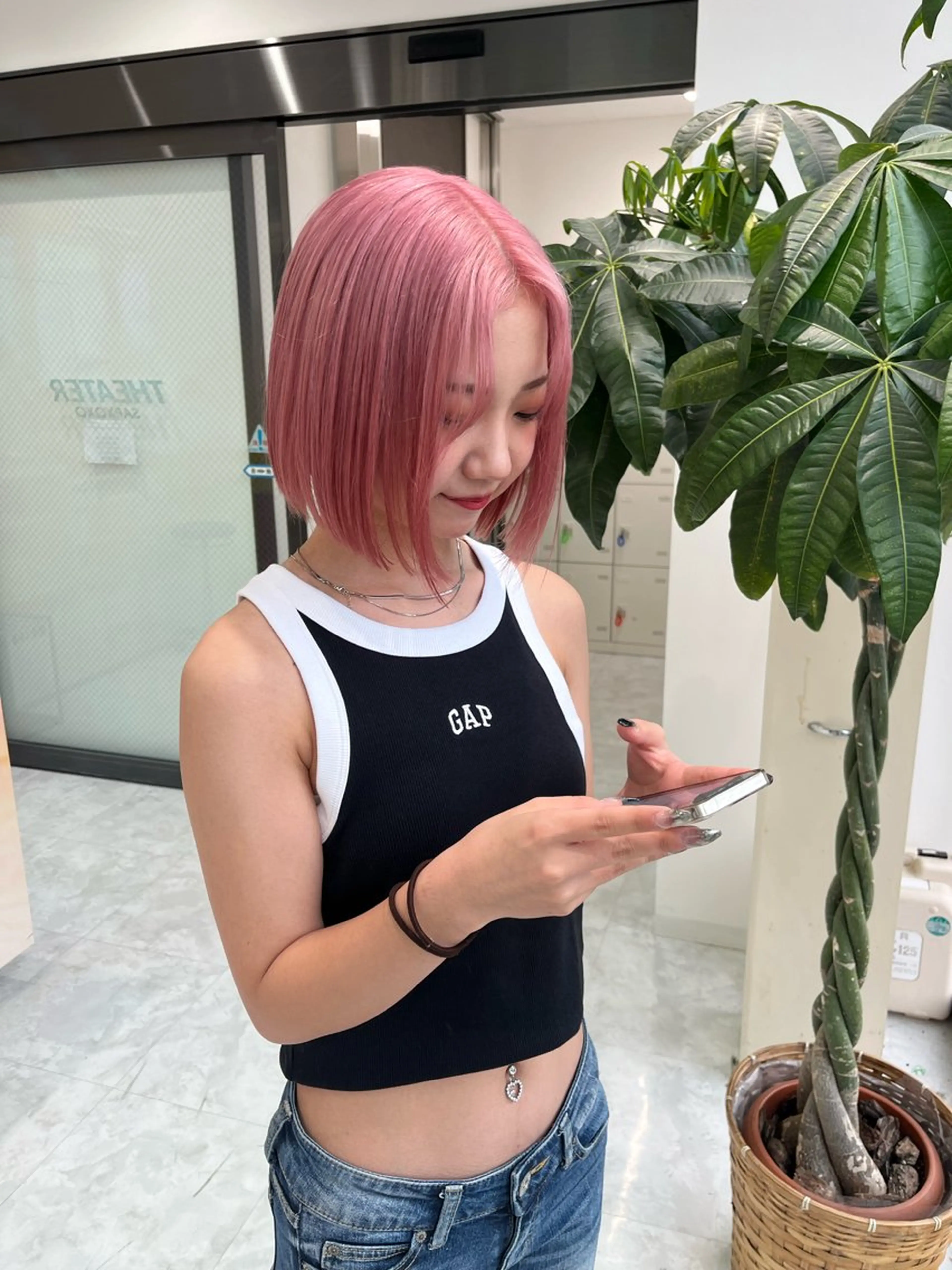 ミディアム カラー ヘアカラー ブリーチボブNo.1 🥇/KOHEIのヘアスタイル