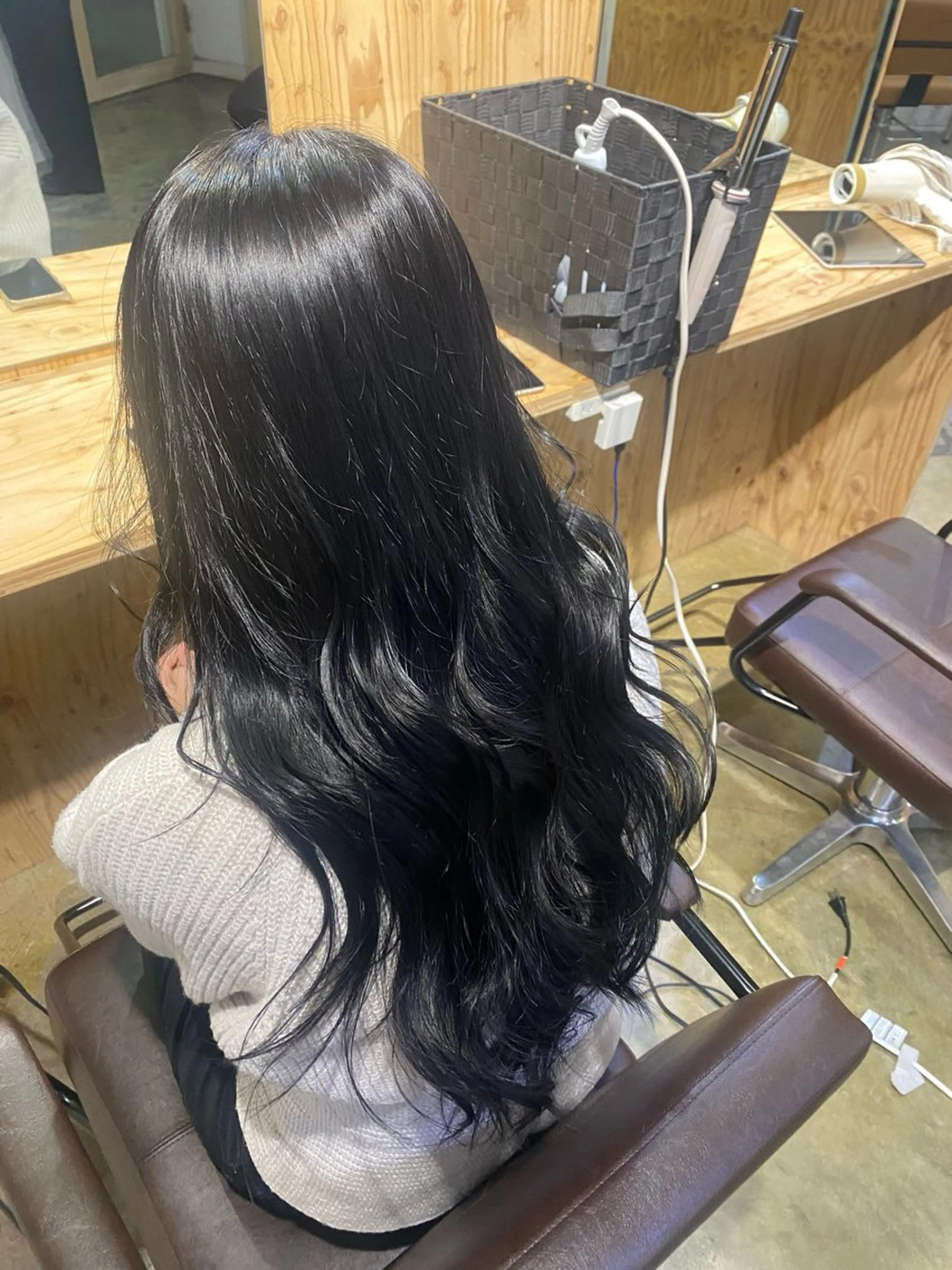 ロング カラー ブリーチカラーと、髪 質改善。HARUKAのヘアスタイル