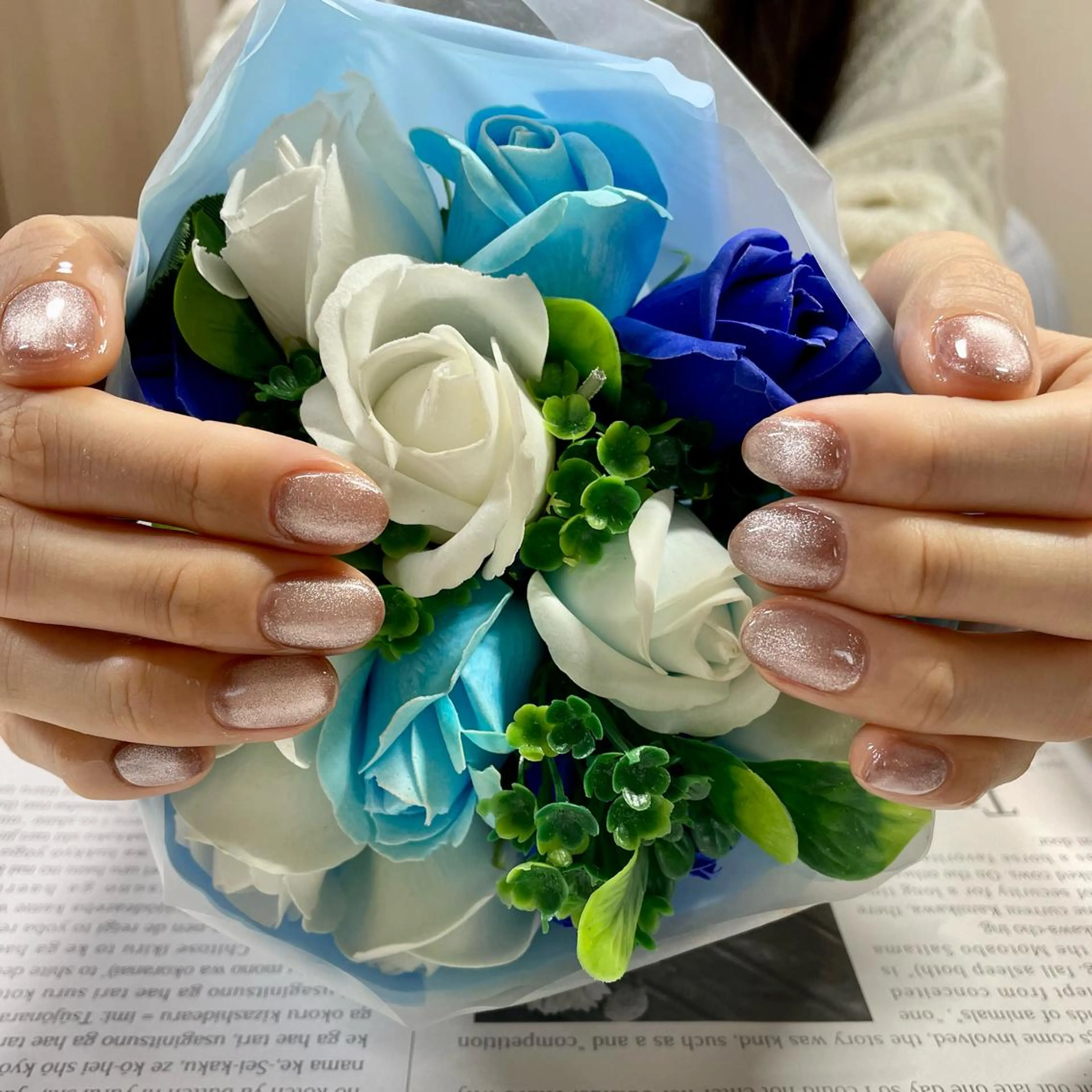 ネイル マグネットネイル 奥園 良恵のネイルデザイン