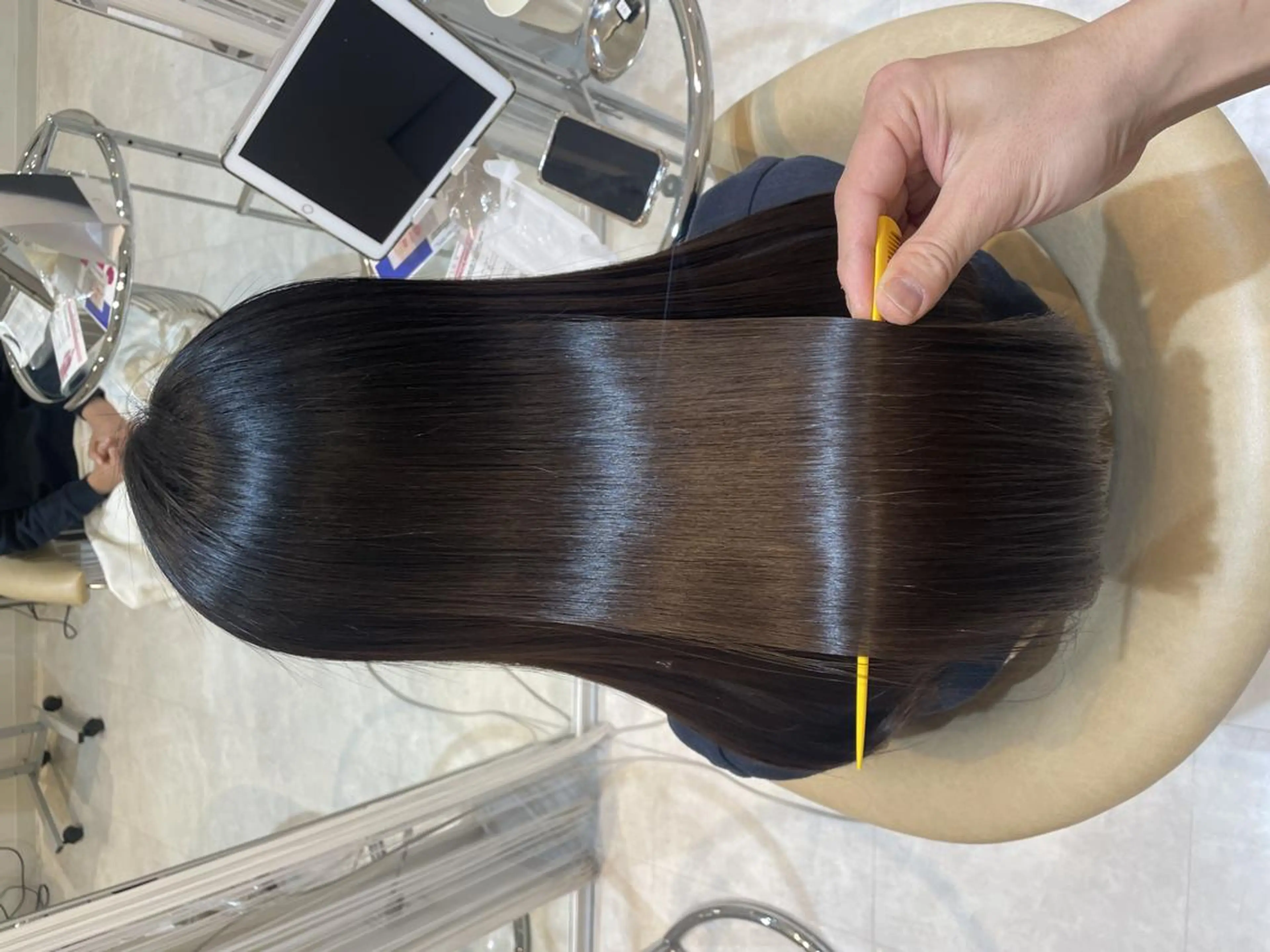 ロング 髪質改善 縮毛矯正 酸性ストレート 大人女性特化|北千住 ・艶髪|JIROのヘアスタイル