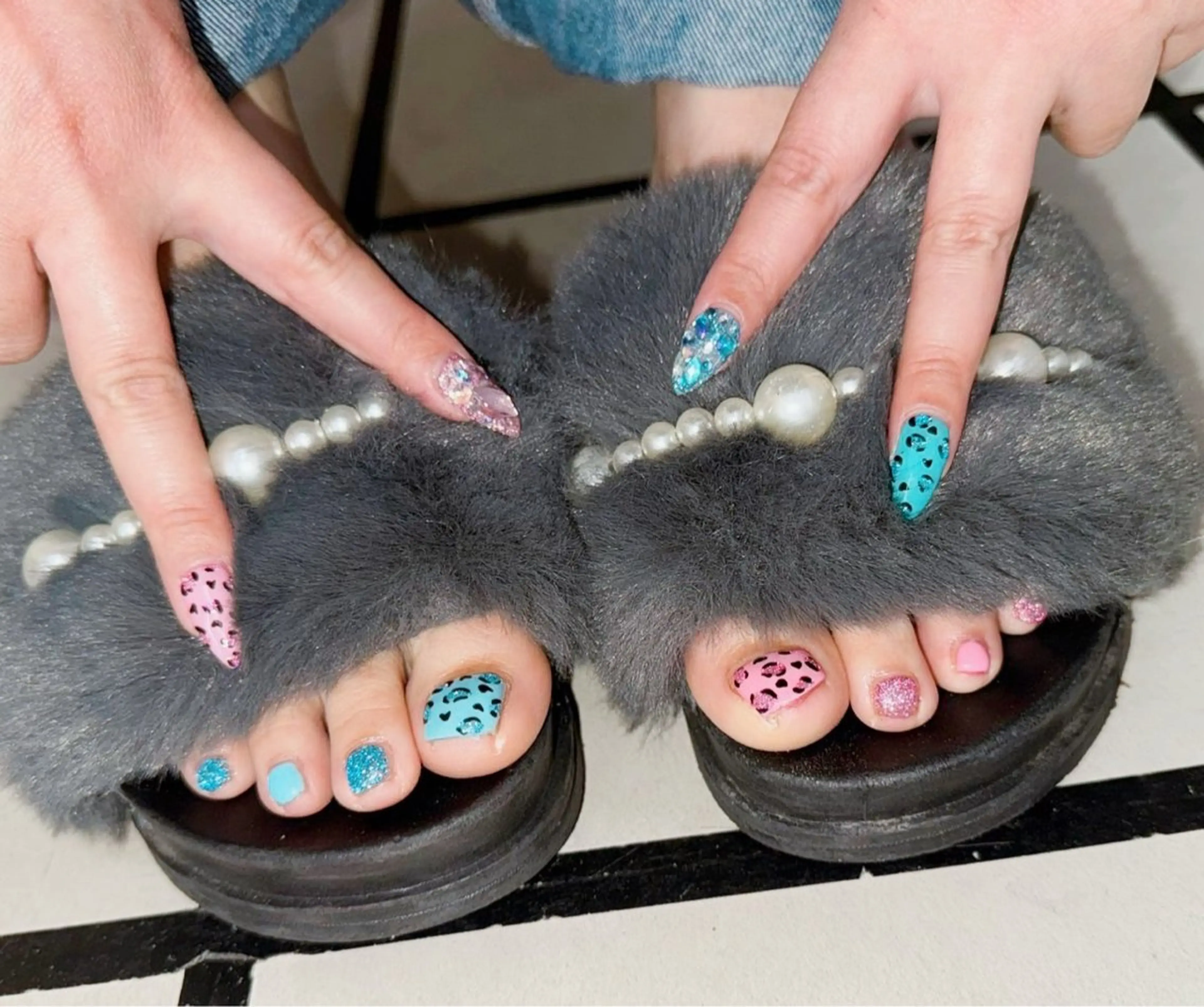 フット持ち込みデザイン💅の写真