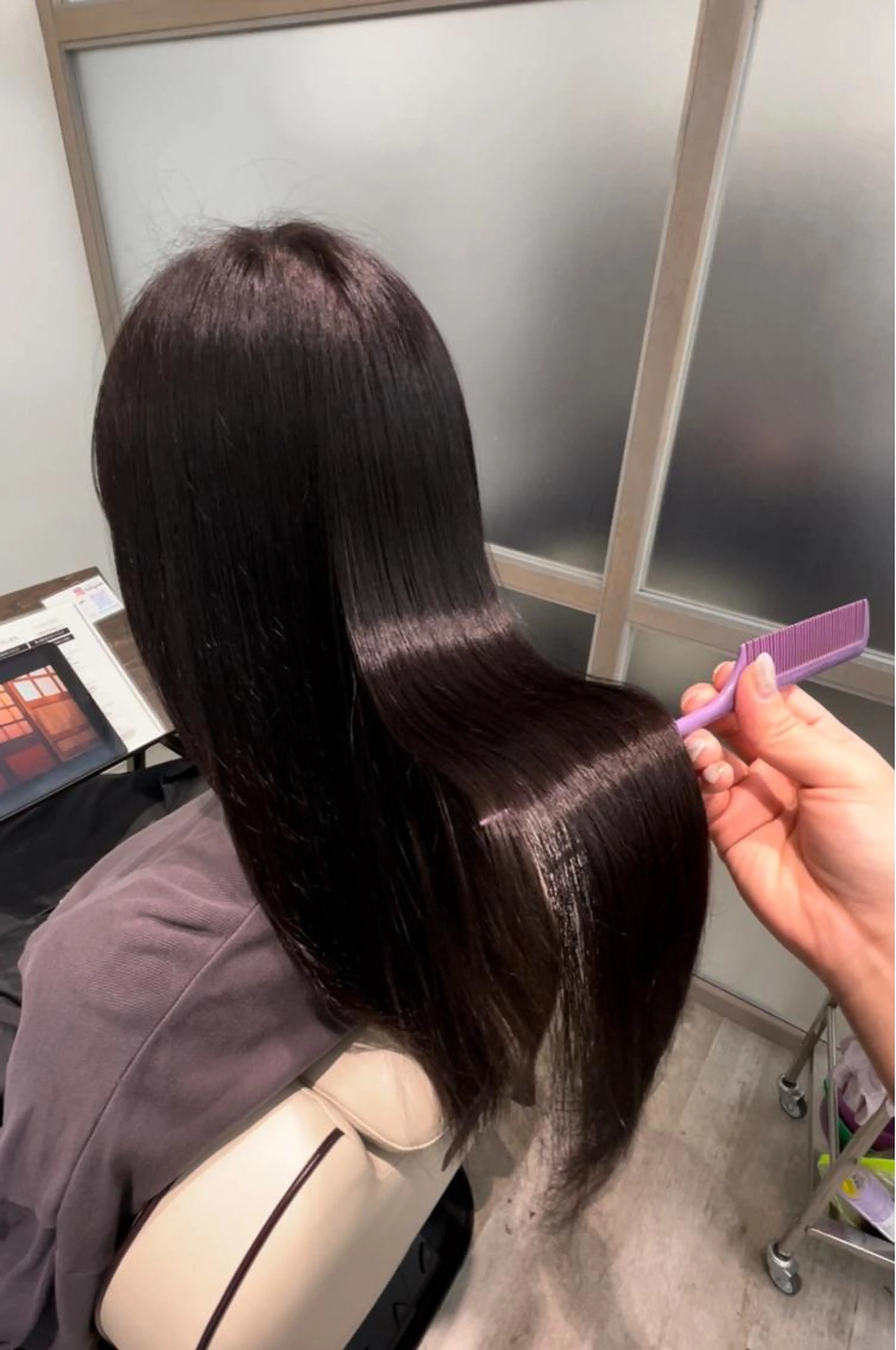 カット+酸熱メテオトリートメントの写真