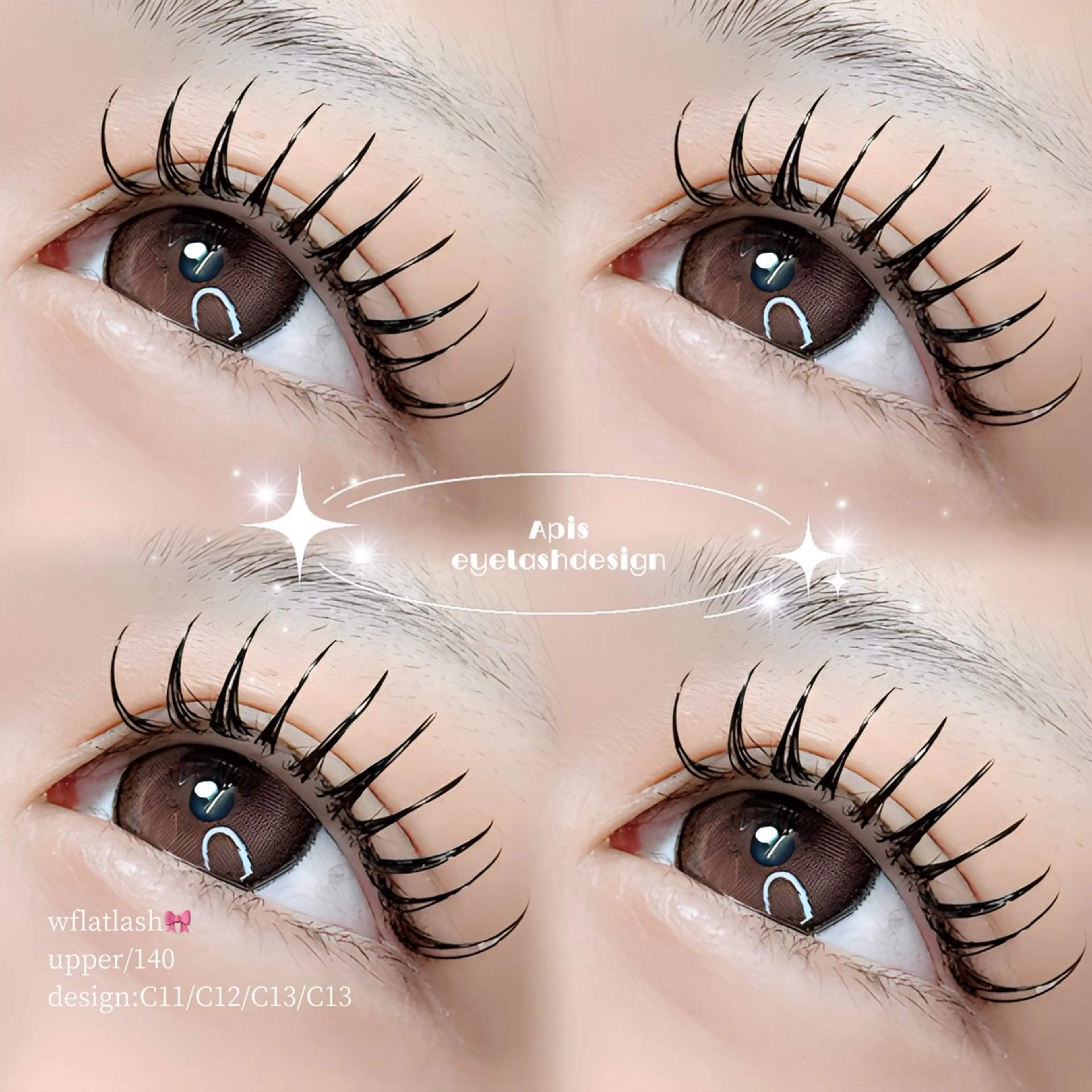 マツエク・マツパ Apis🎀 愛媛/松山のマツエク・マツパデザイン