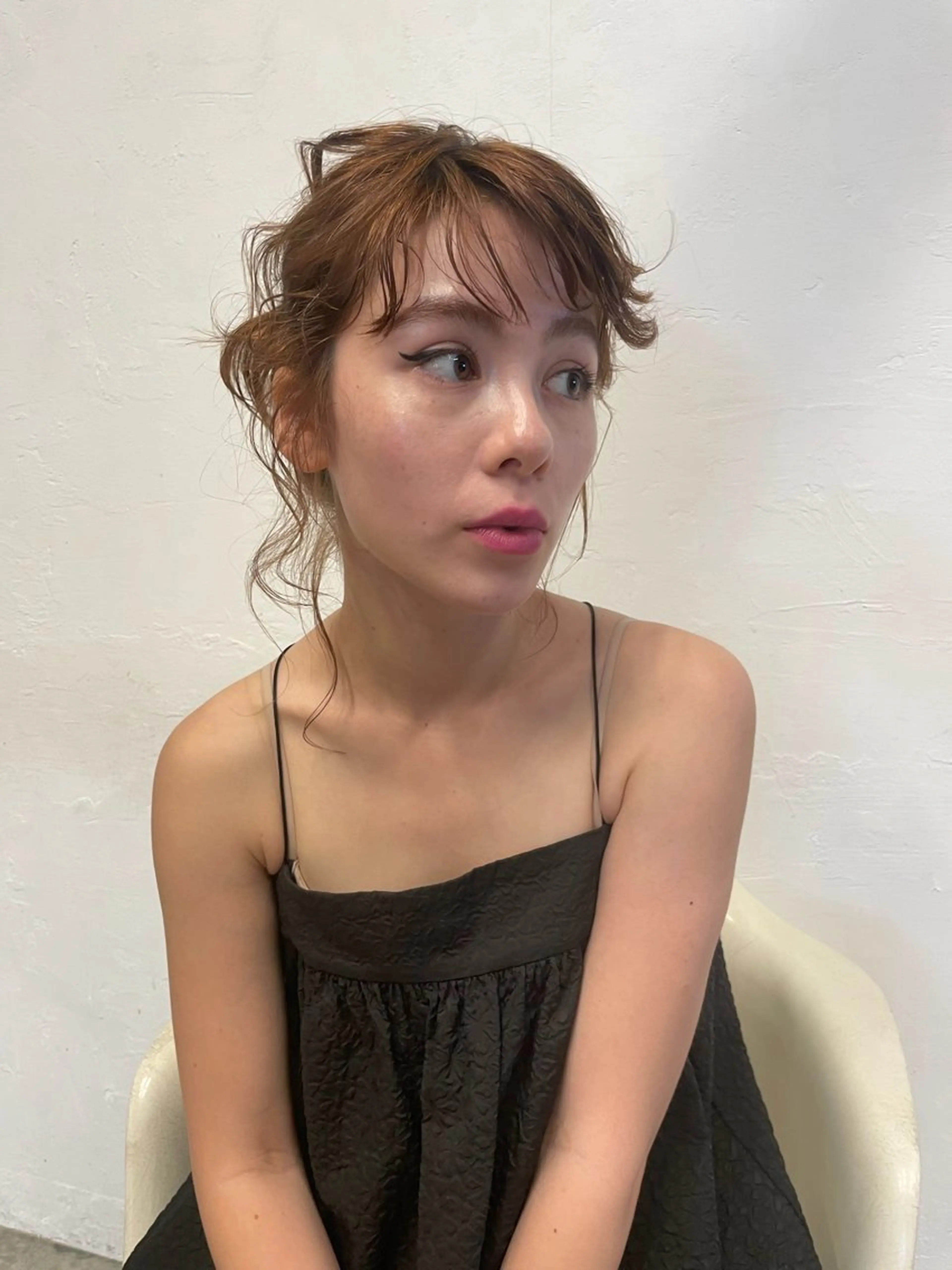 ロング カット ヘアカラー 垢抜けボブ/SAHO /OAK溝の口のヘアスタイル