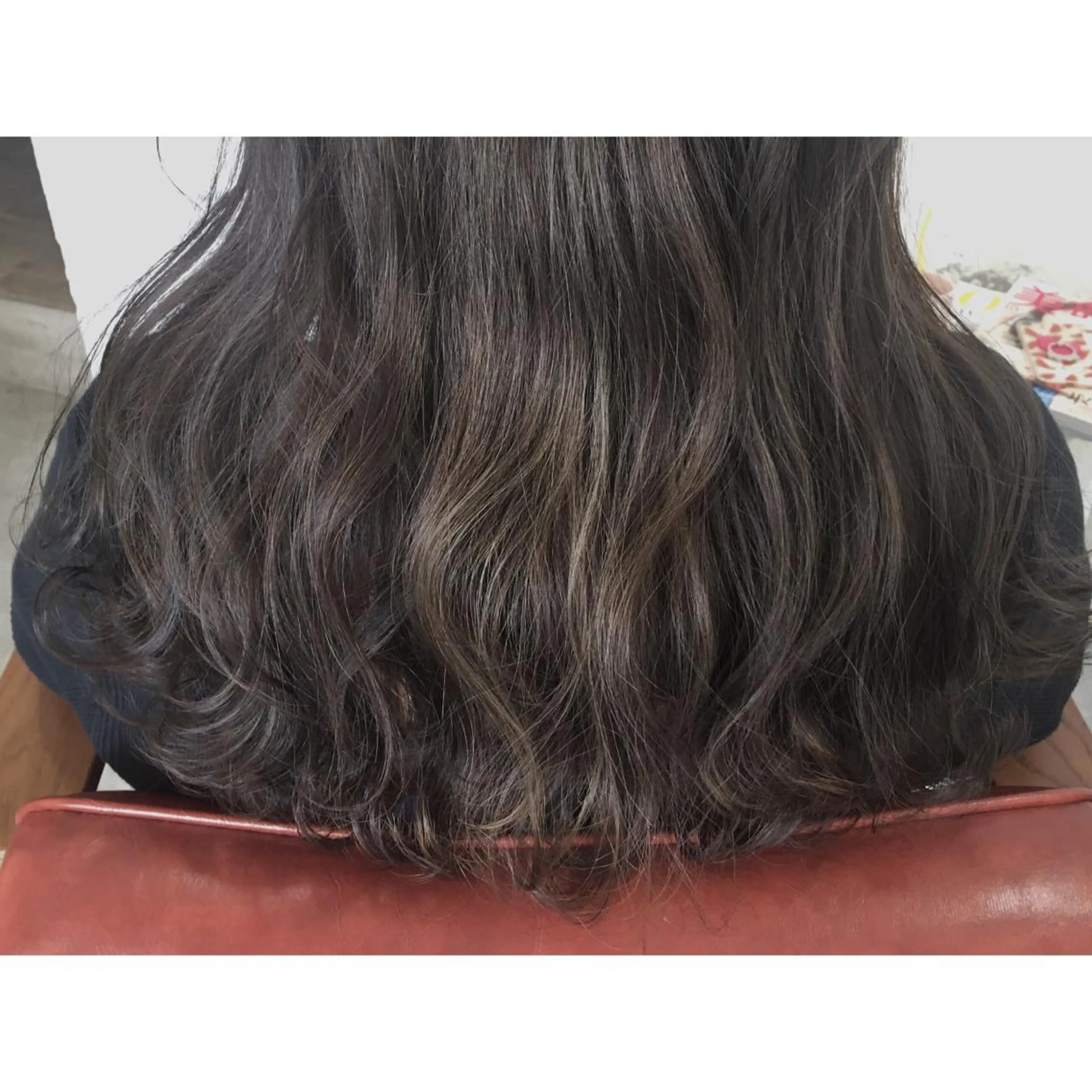 ロング カラー カット ヘアカラー fio マナミのヘアスタイル