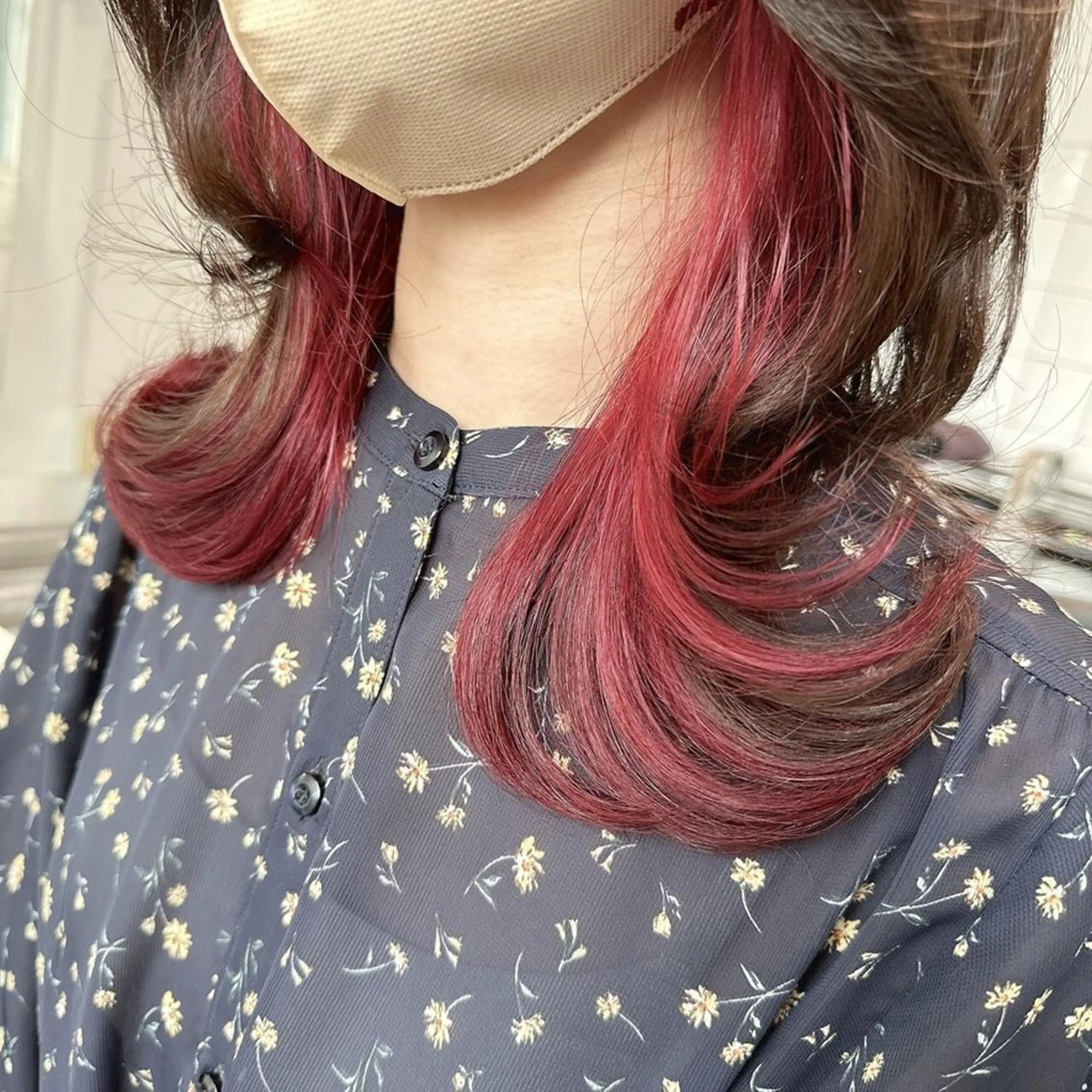 カラー 透明感韓国ヘア💍 横浜UNITED♡のヘアスタイル