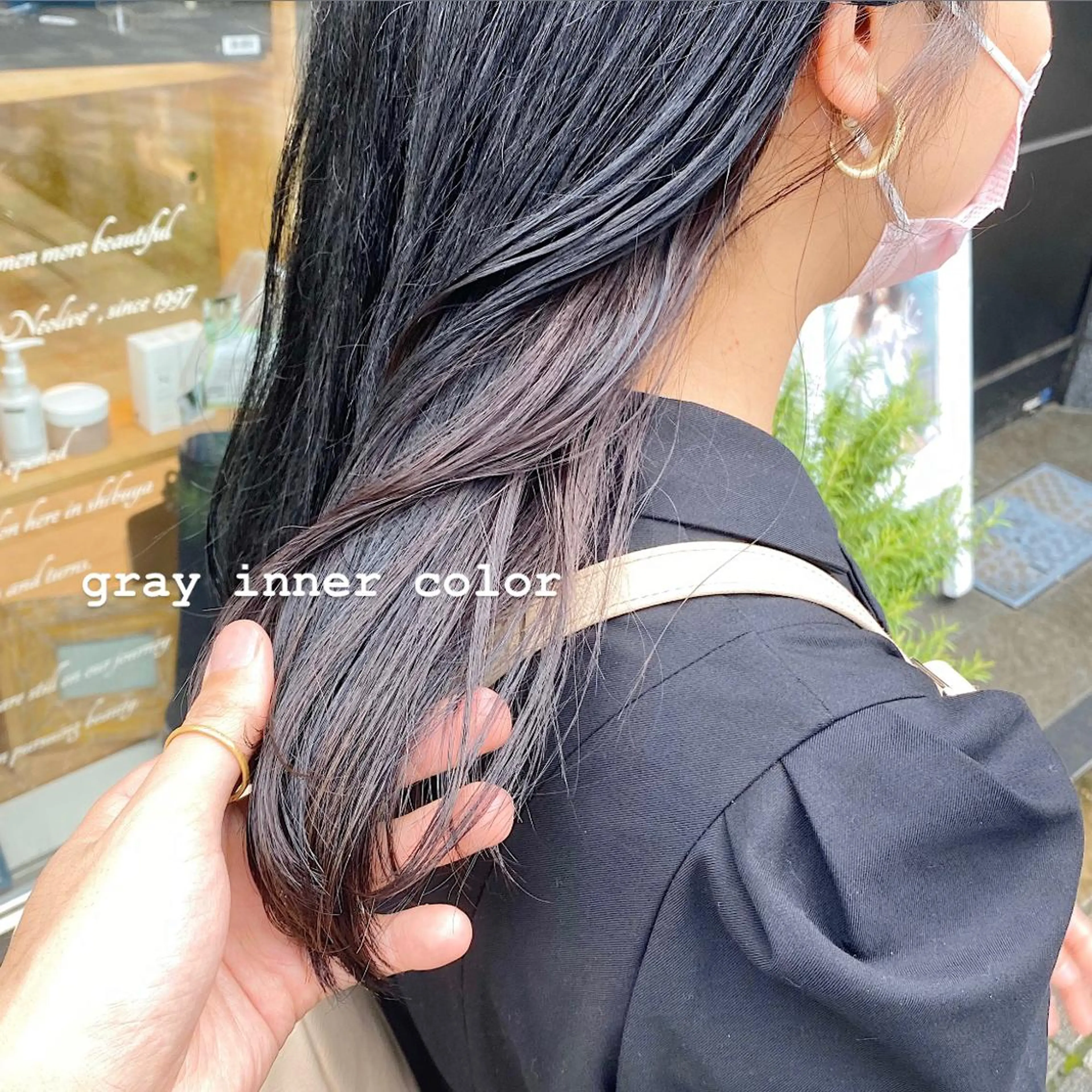 セミロング carelly 成増店所属・ツカハラ　リリカ 👒柔らかカラー👒のヘアスタイル