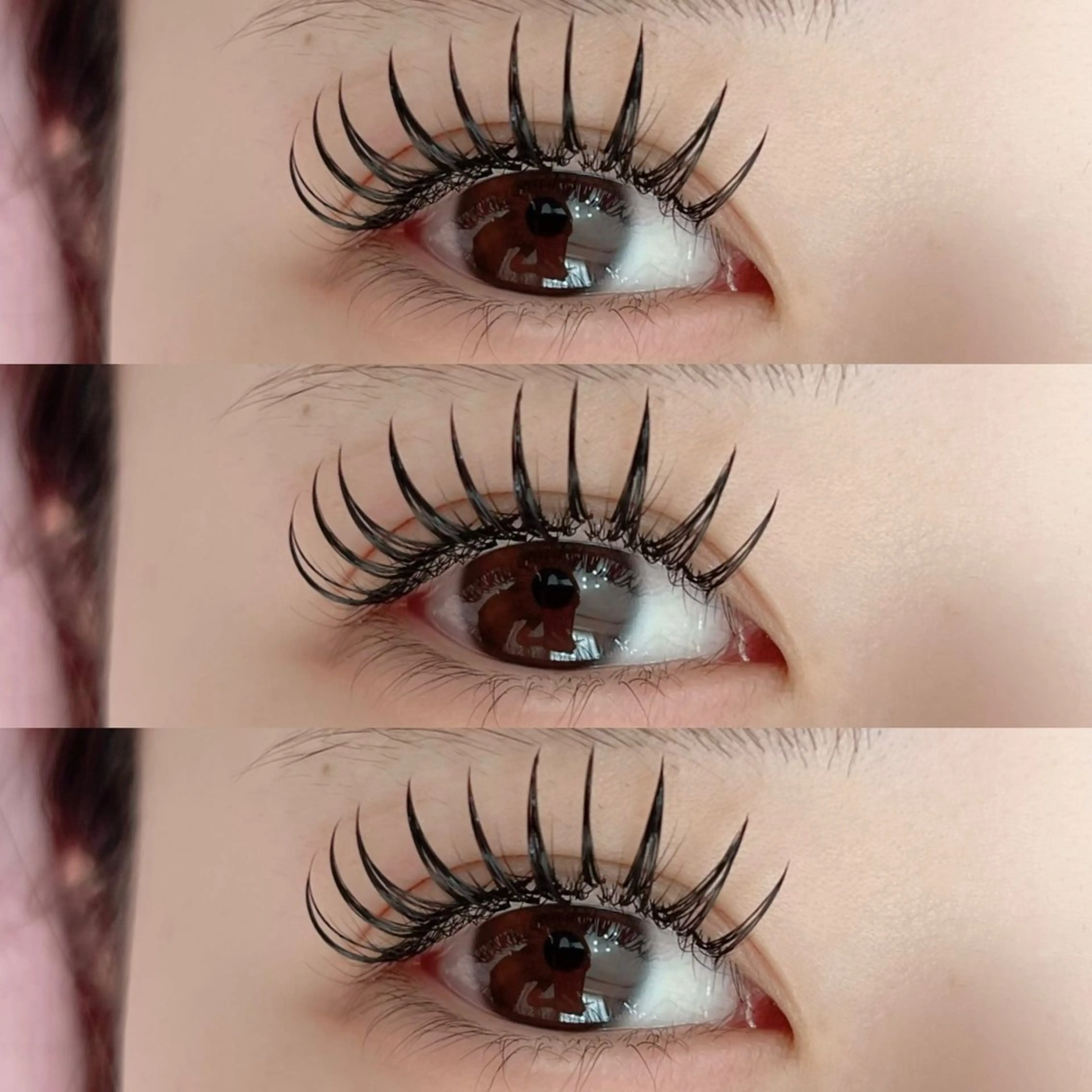 マツエク・マツパ マツエク 【那覇/束感まつ毛】 ｷｬﾒﾙのマツエク・マツパデザイン