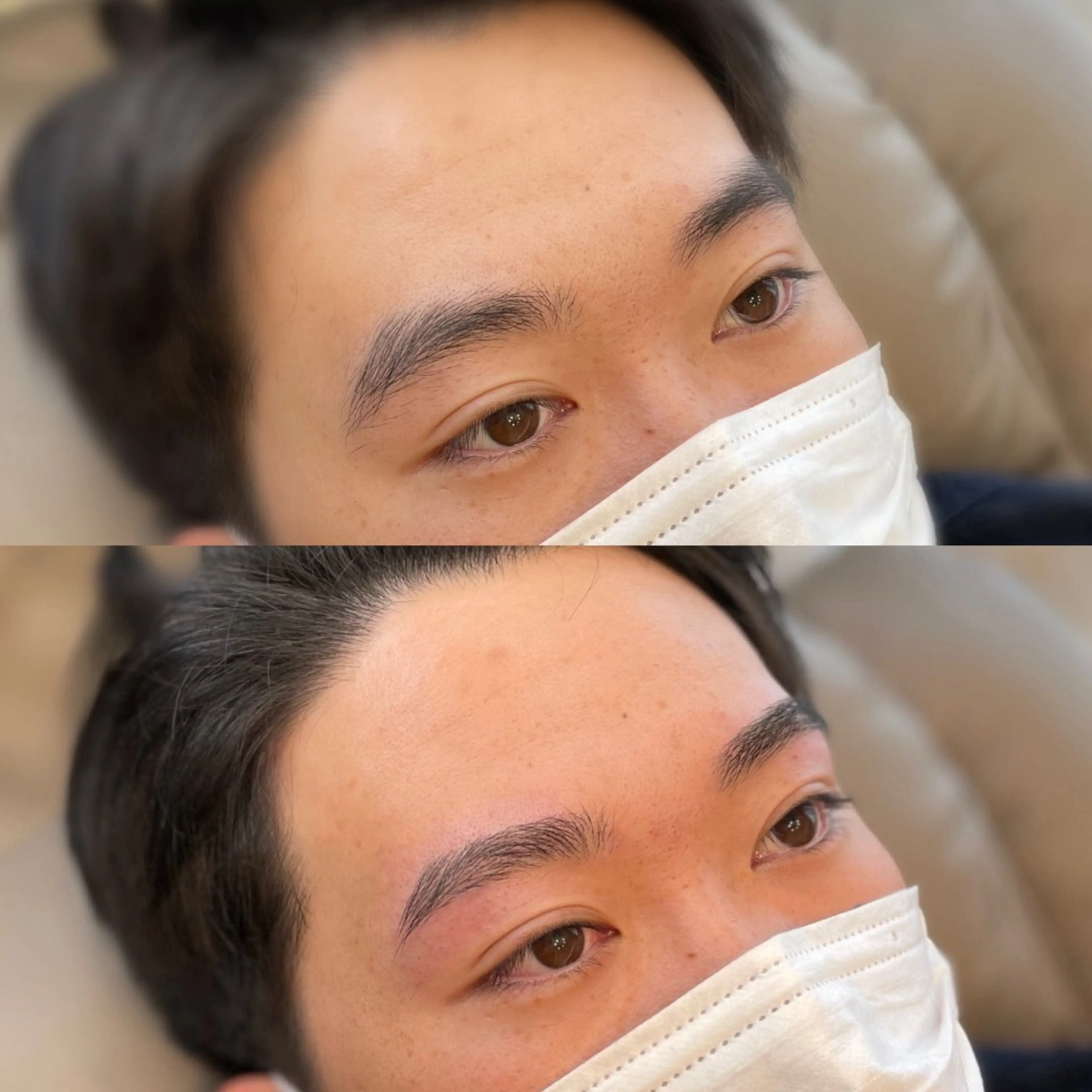 【men's 】骨格似合わせアイブロウ スタイリングの写真