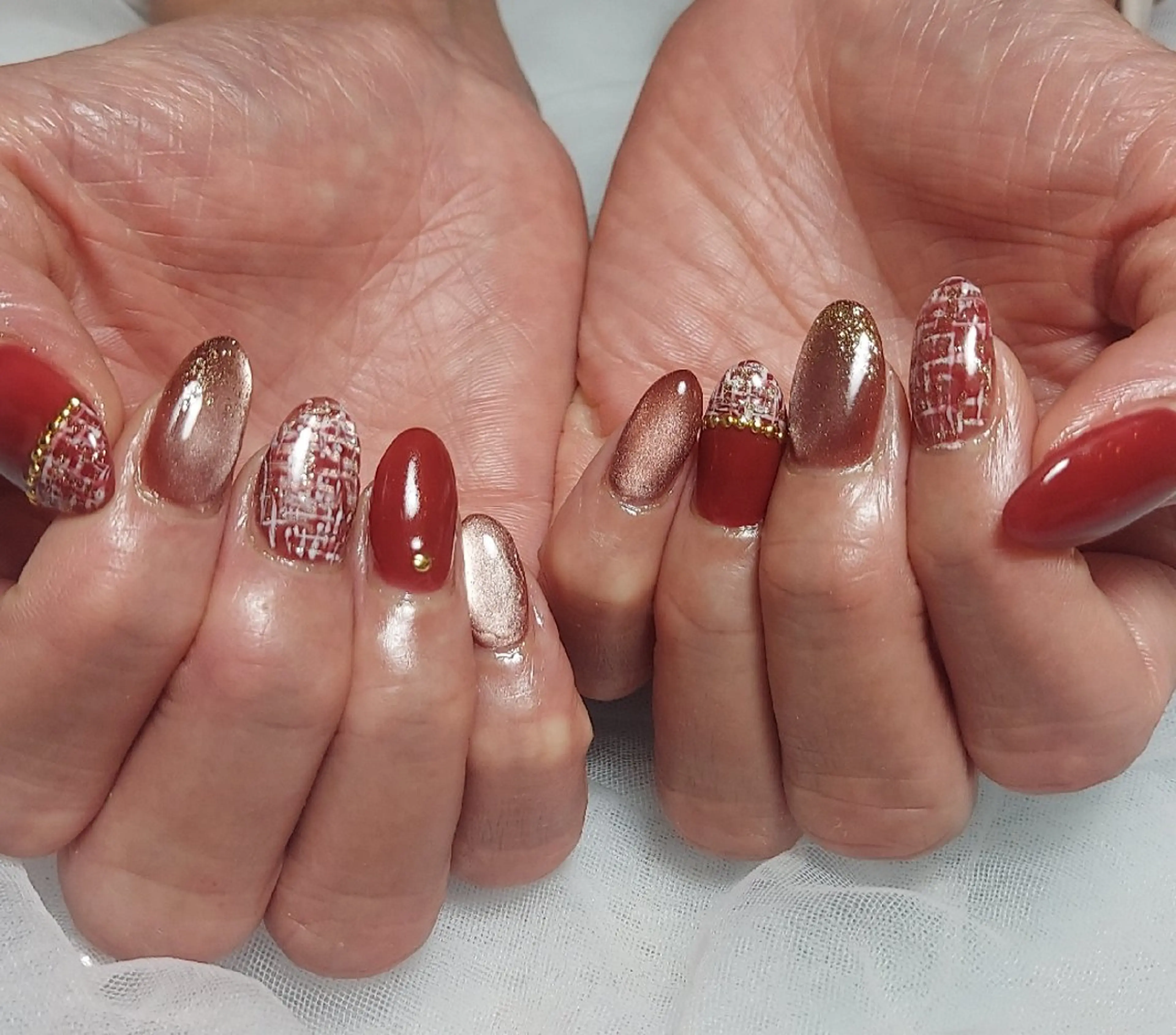 ネイル ハンドネイル とりごえ さおりのネイルデザイン