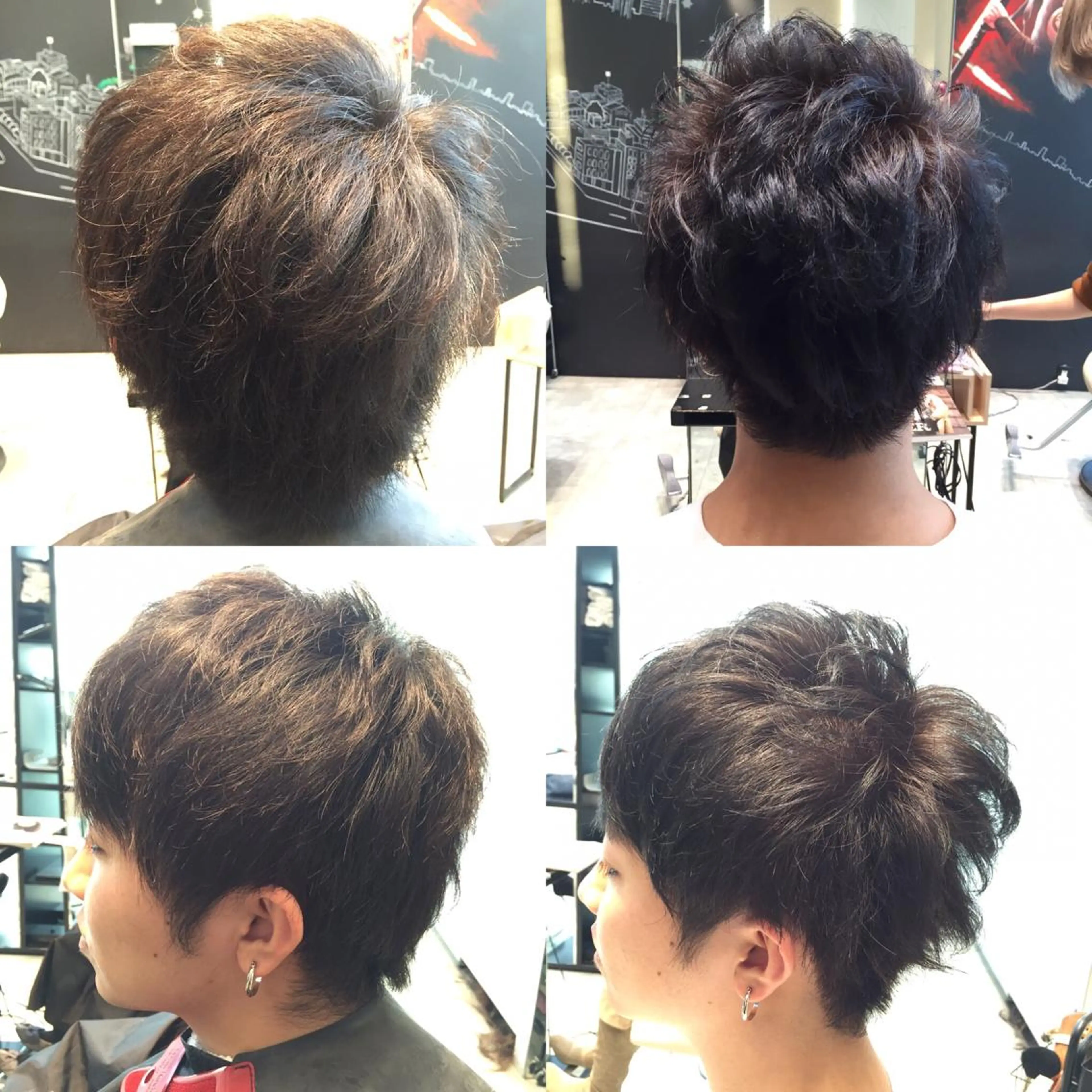 ショート カラー メンズ Re:ta KANZOのヘアスタイル