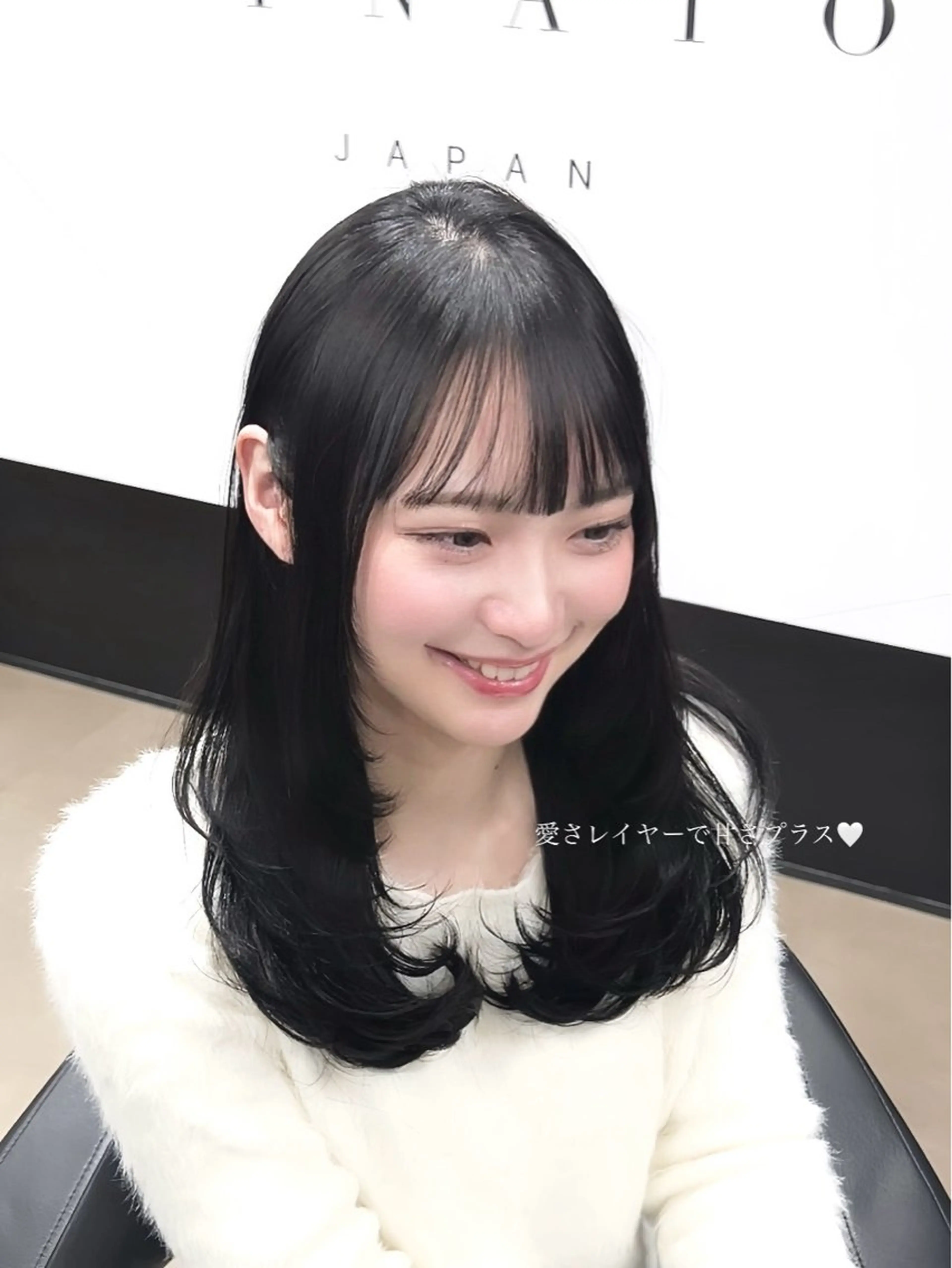 セミロング カラー ura♡‎/茶屋町 /ショート/ボブのヘアスタイル