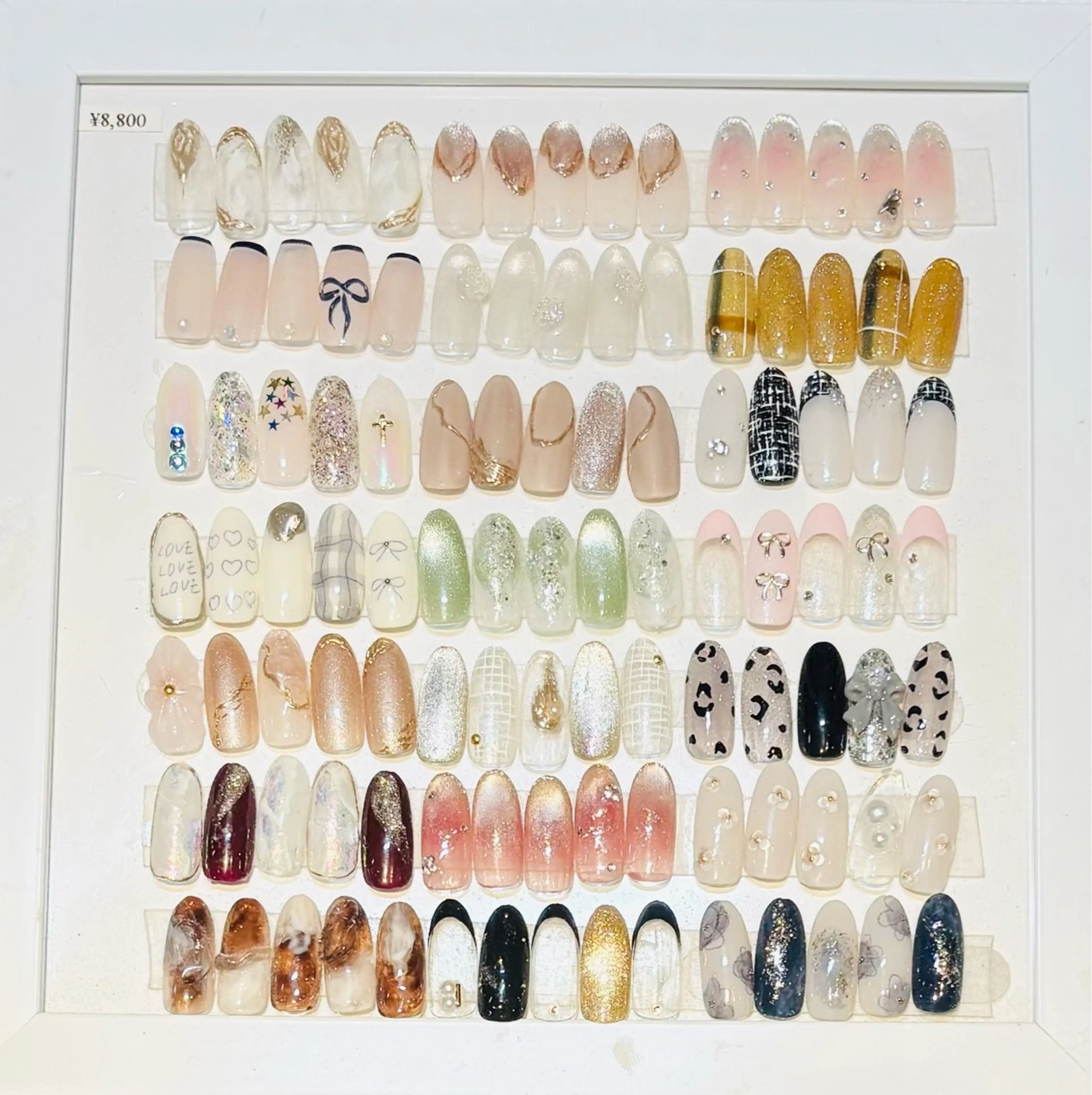 ネイル 亀山 ゆらのネイルデザイン