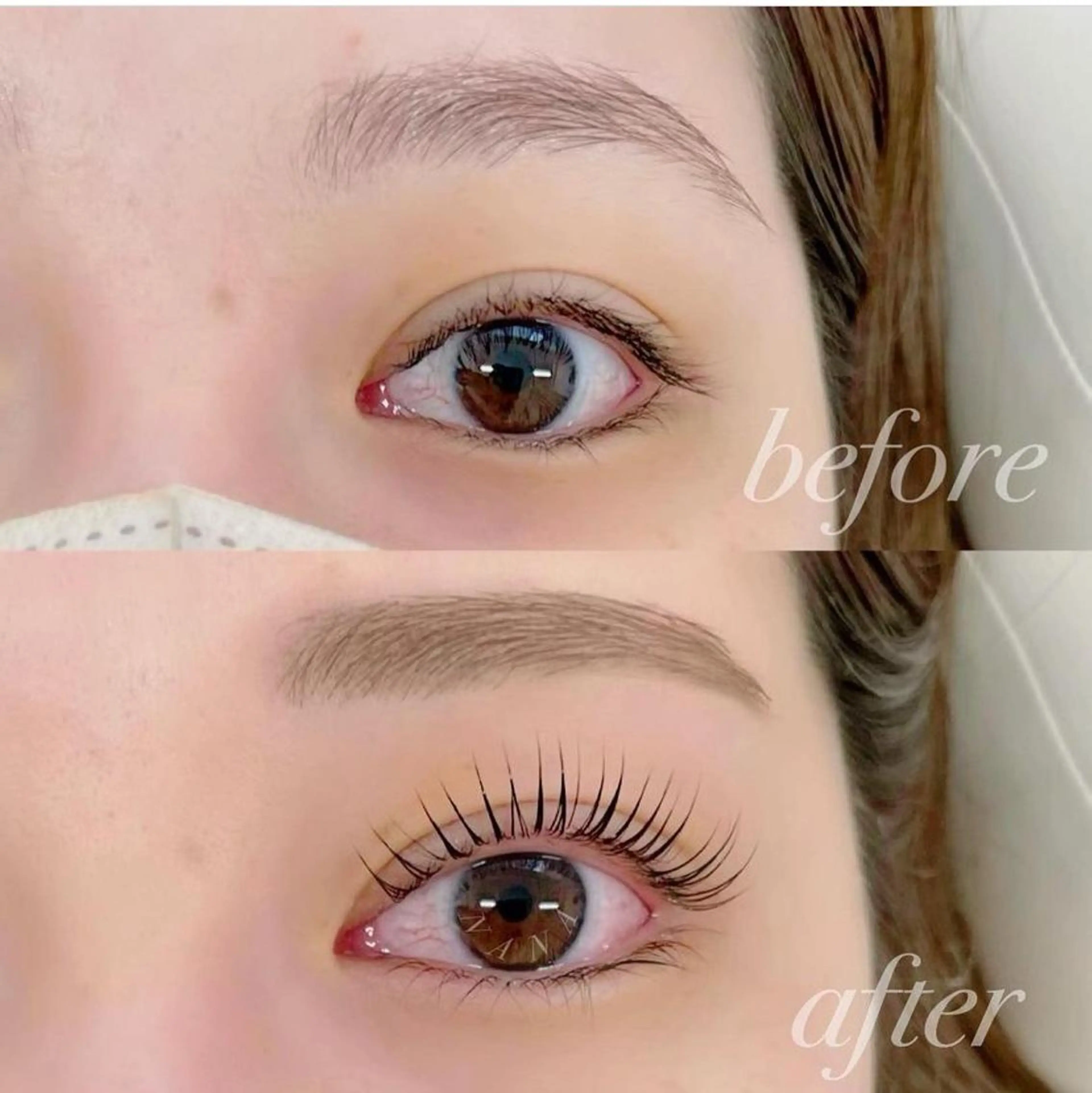 マツエク・マツパ パリジェンヌラッシュリフト マツパ マツエク専門 Angenbelleのマツエク・マツパデザイン