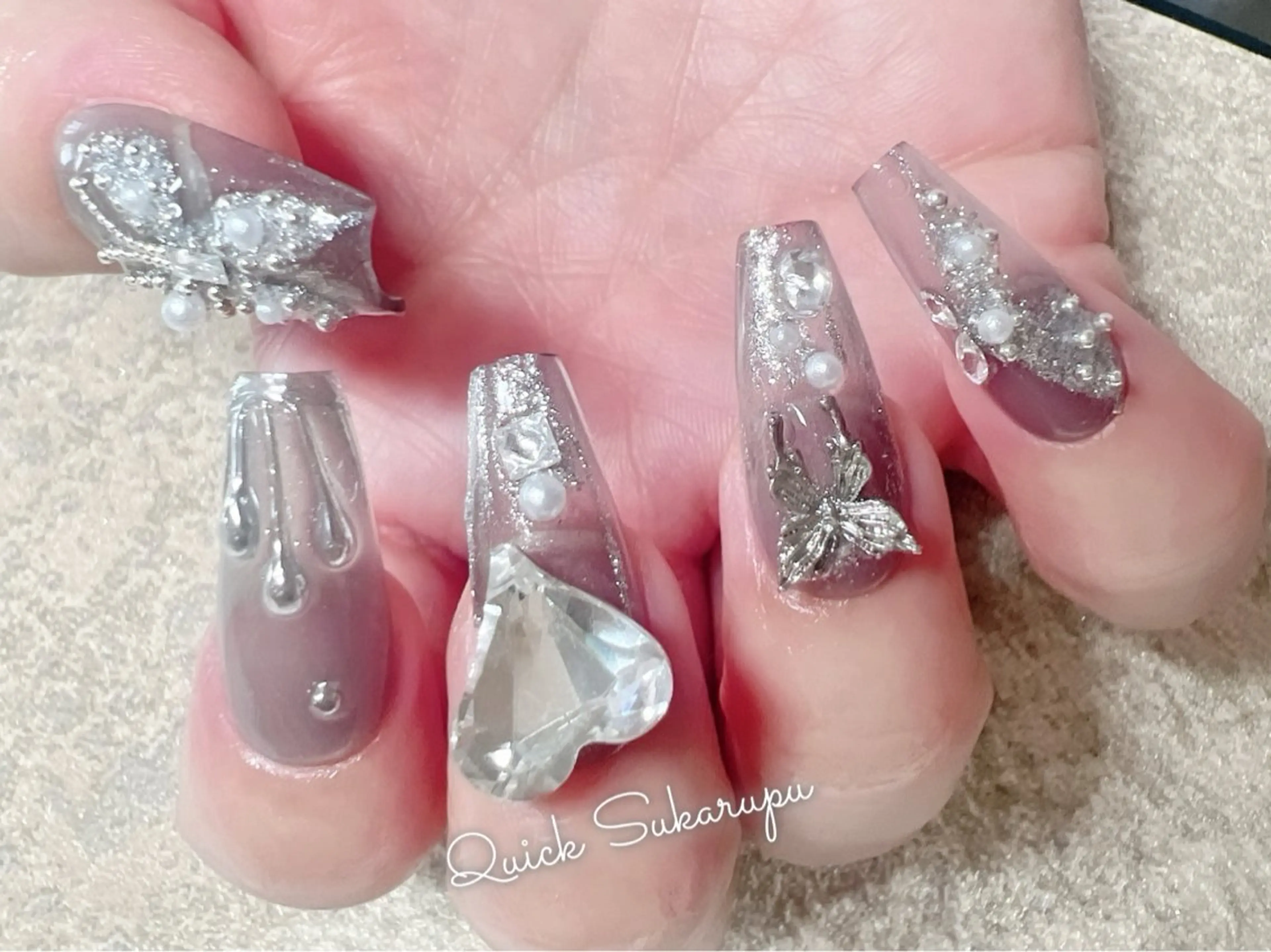 ネイル ハンドネイル Quick Sukarupu 高田馬場店所属・Quick Sukarupuのネイルデザイン