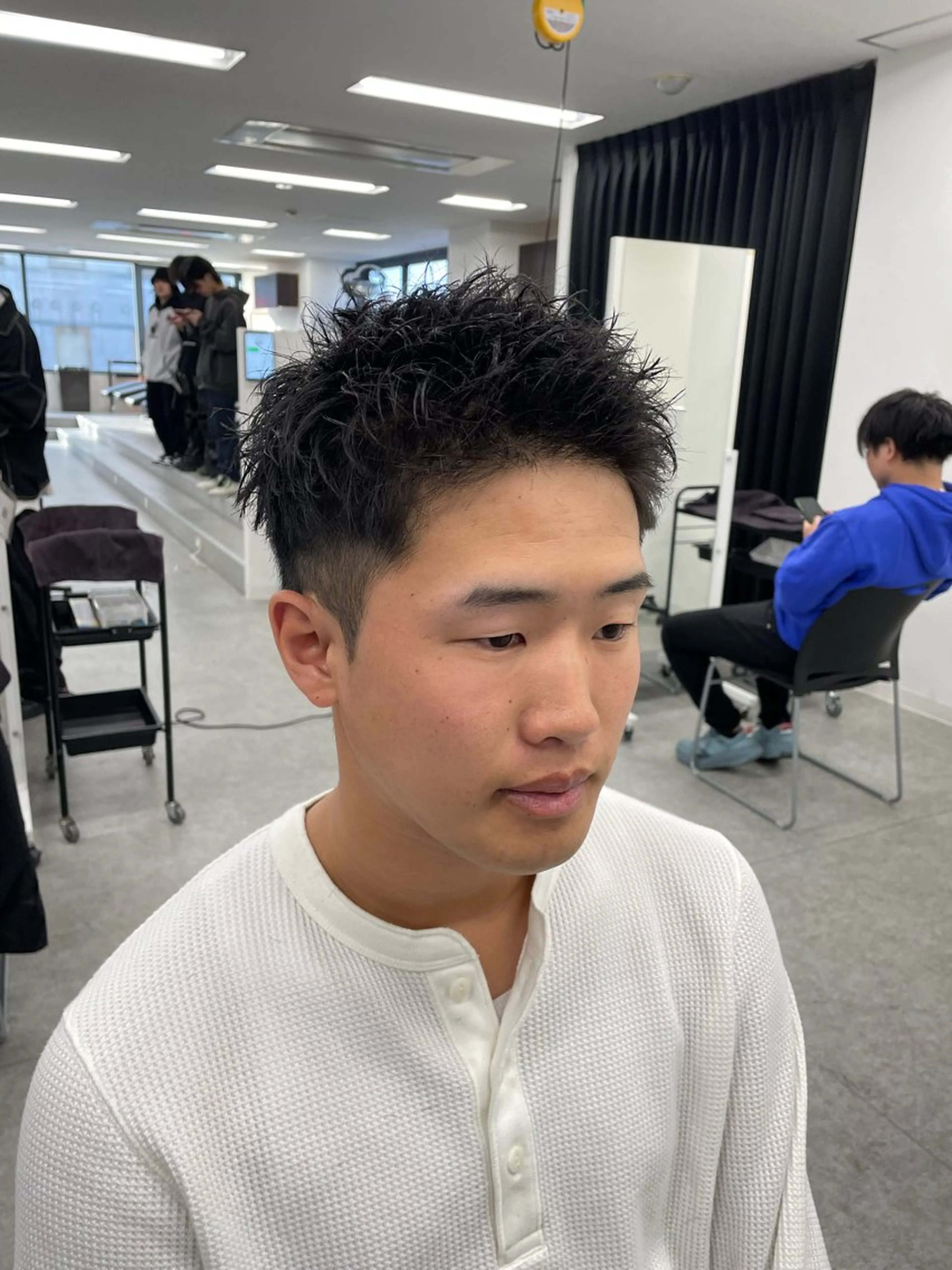 ショート メンズ メンズショート ショートヘア カット 垢抜けハイトーン☀／ 笑顔の美容師／しゅんのヘアスタイル