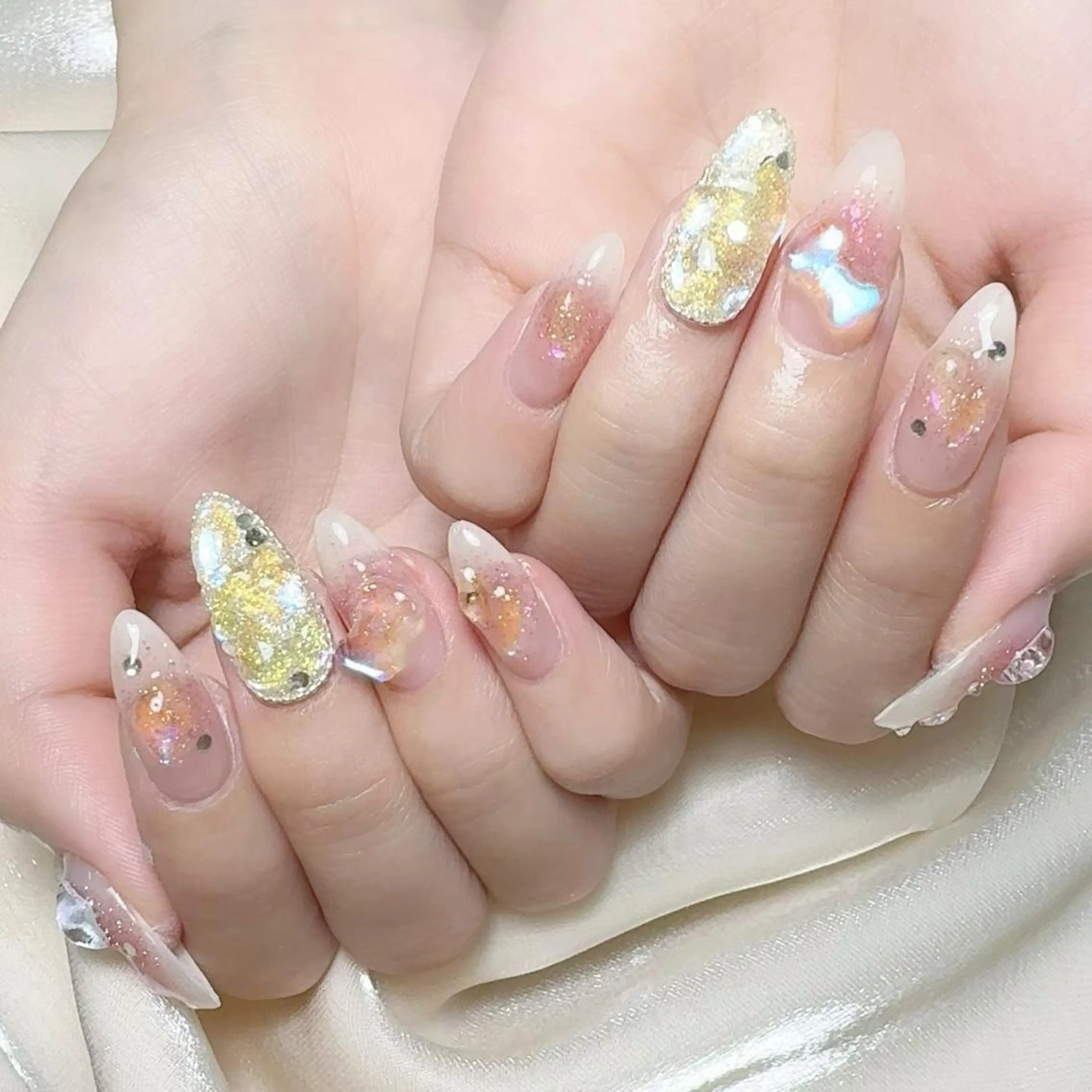 ネイル ハンドネイル Nail salon 木にいるのネイルデザイン