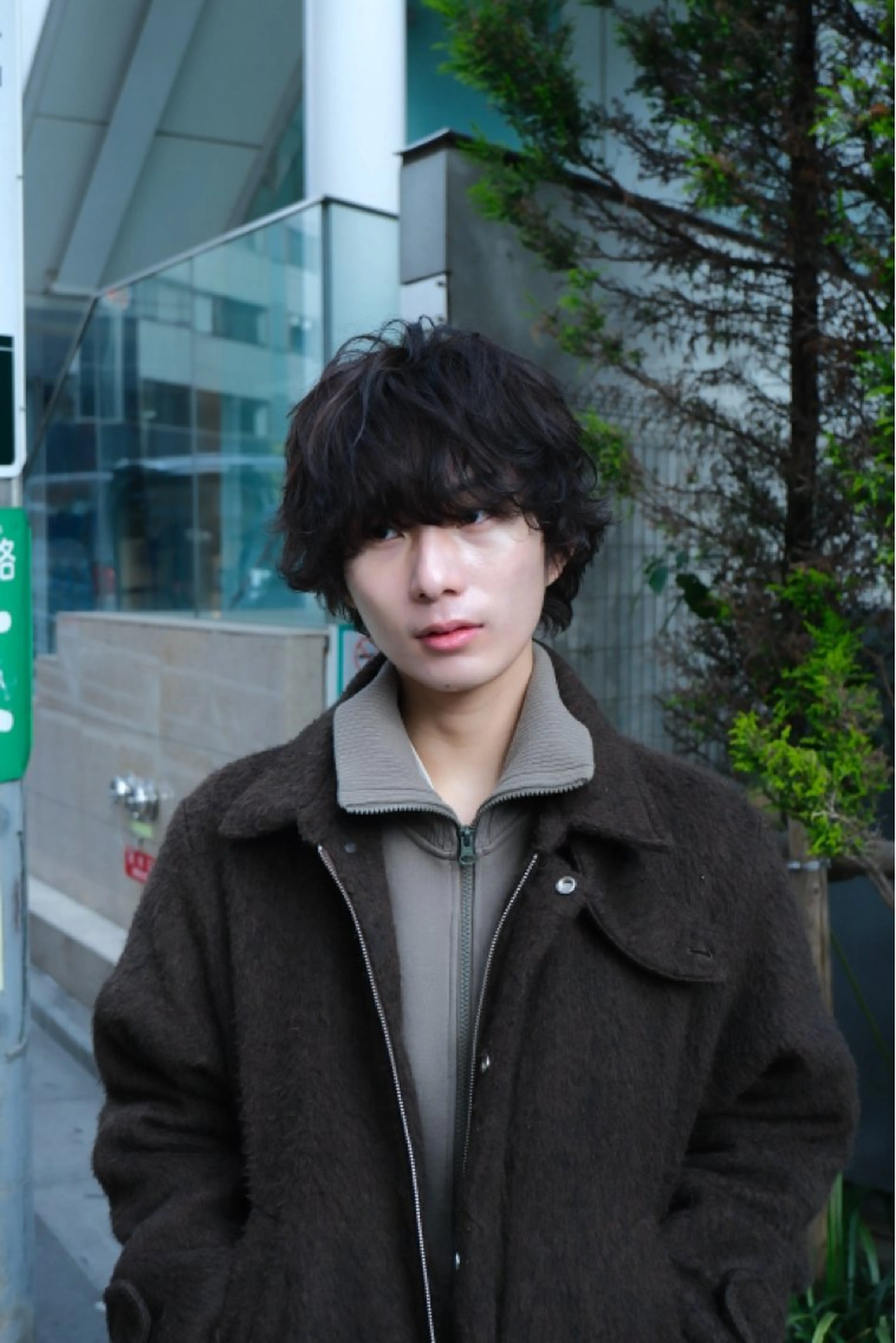 ミディアム パーマ カット パーマ December/jingumae所属・メンズパーマ 特化うえちりくのヘアスタイル