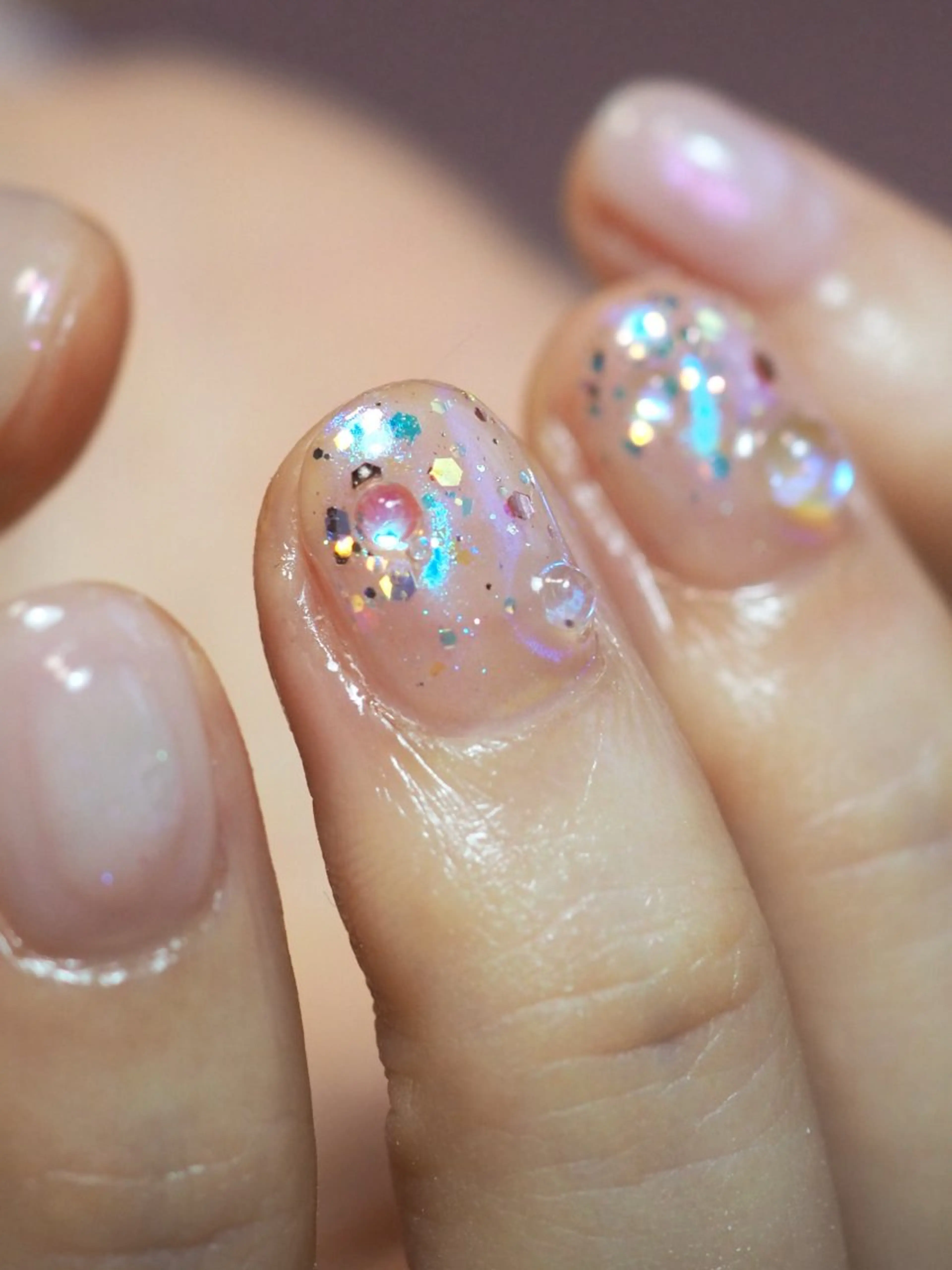 ネイル ジェルネイル マグネットネイル ニュアンスネイル ワンカラーネイル ネイルとタロット/ ユウのその他イメージ