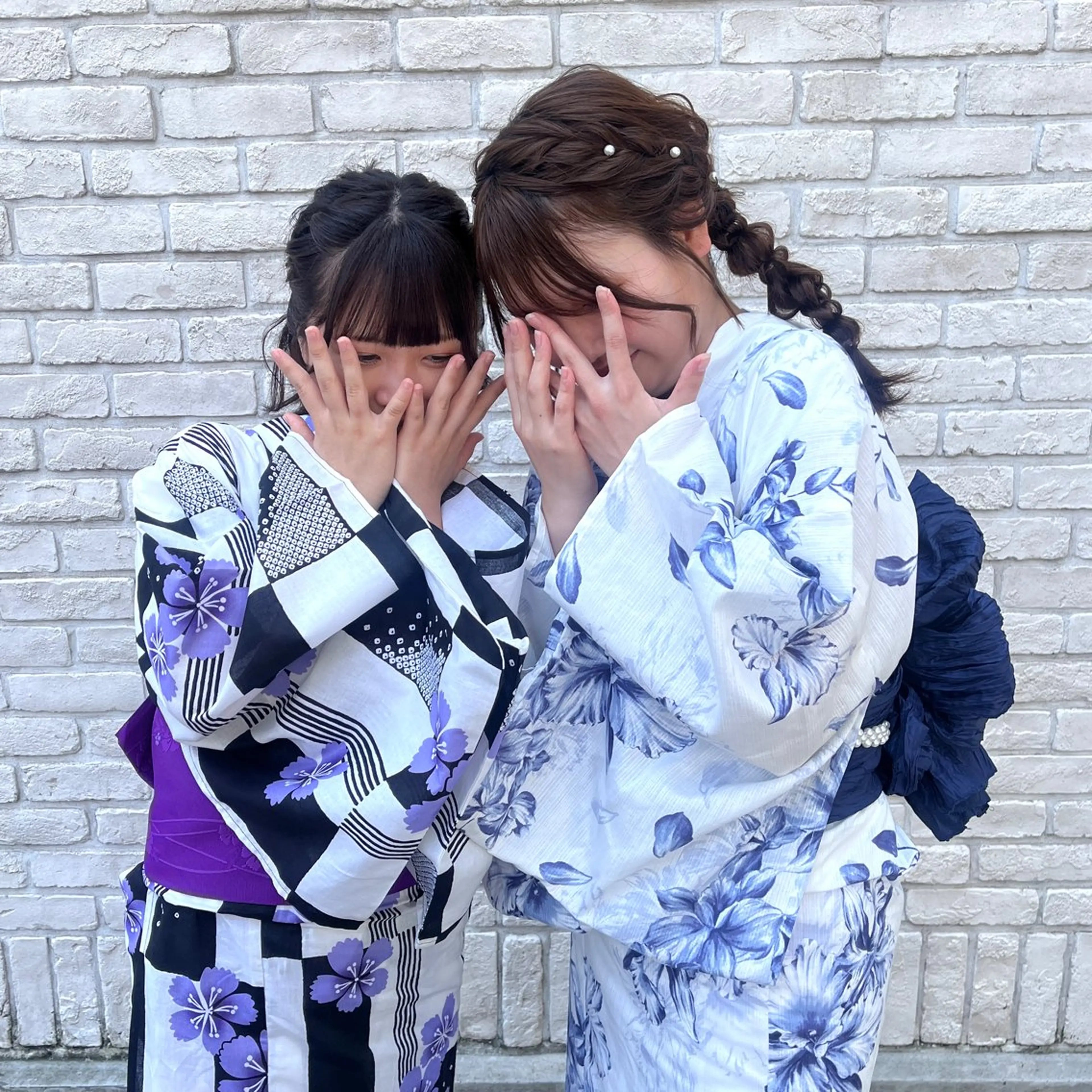 着付け 韓国レイヤー 暖色カラー/さくらのヘアスタイル