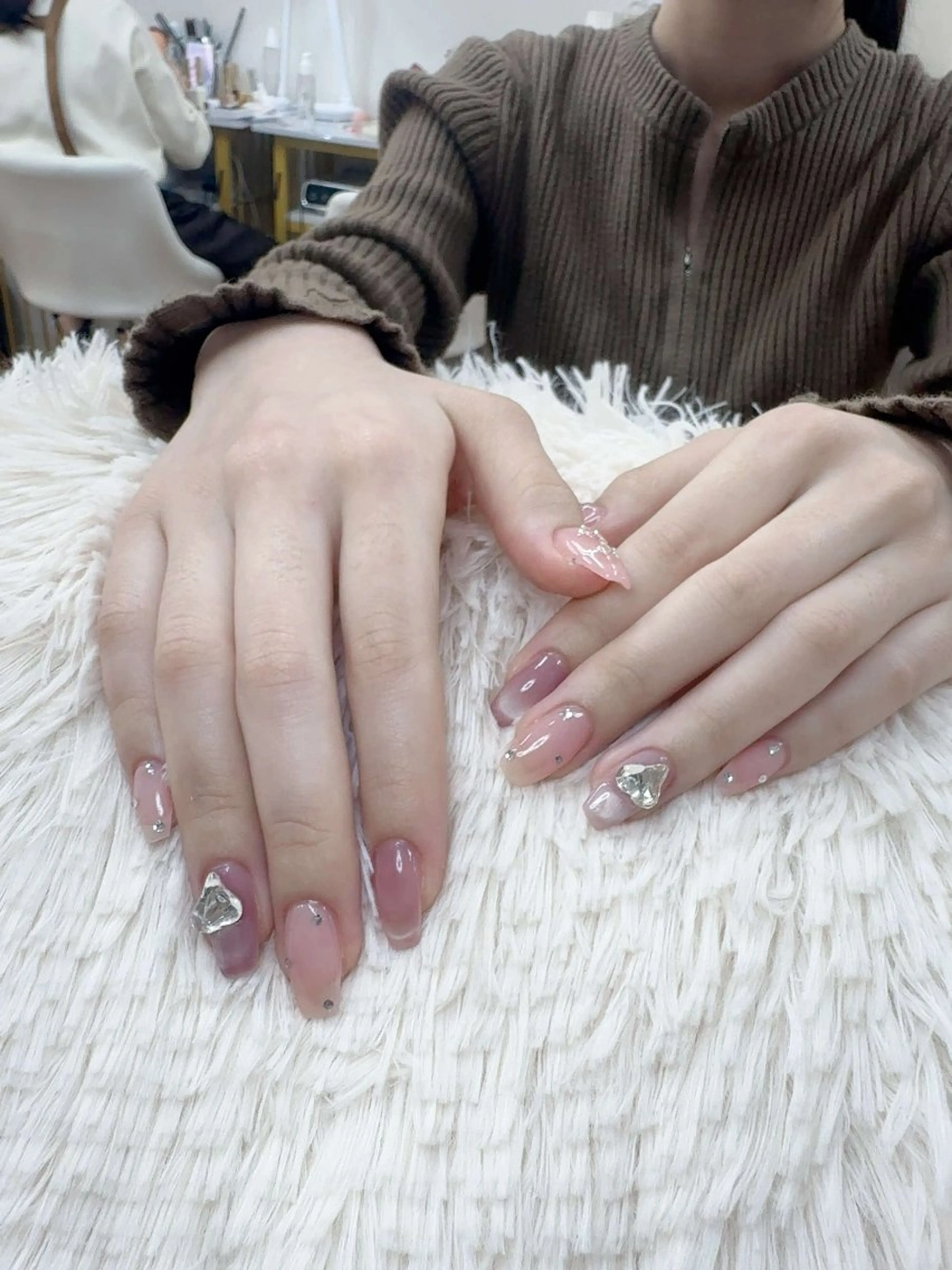 ネイル ジェルネイル 持ち込み パラジェル ハンドネイル ハンドケア Hara Nail 【パラジェル使用】のネイルデザイン