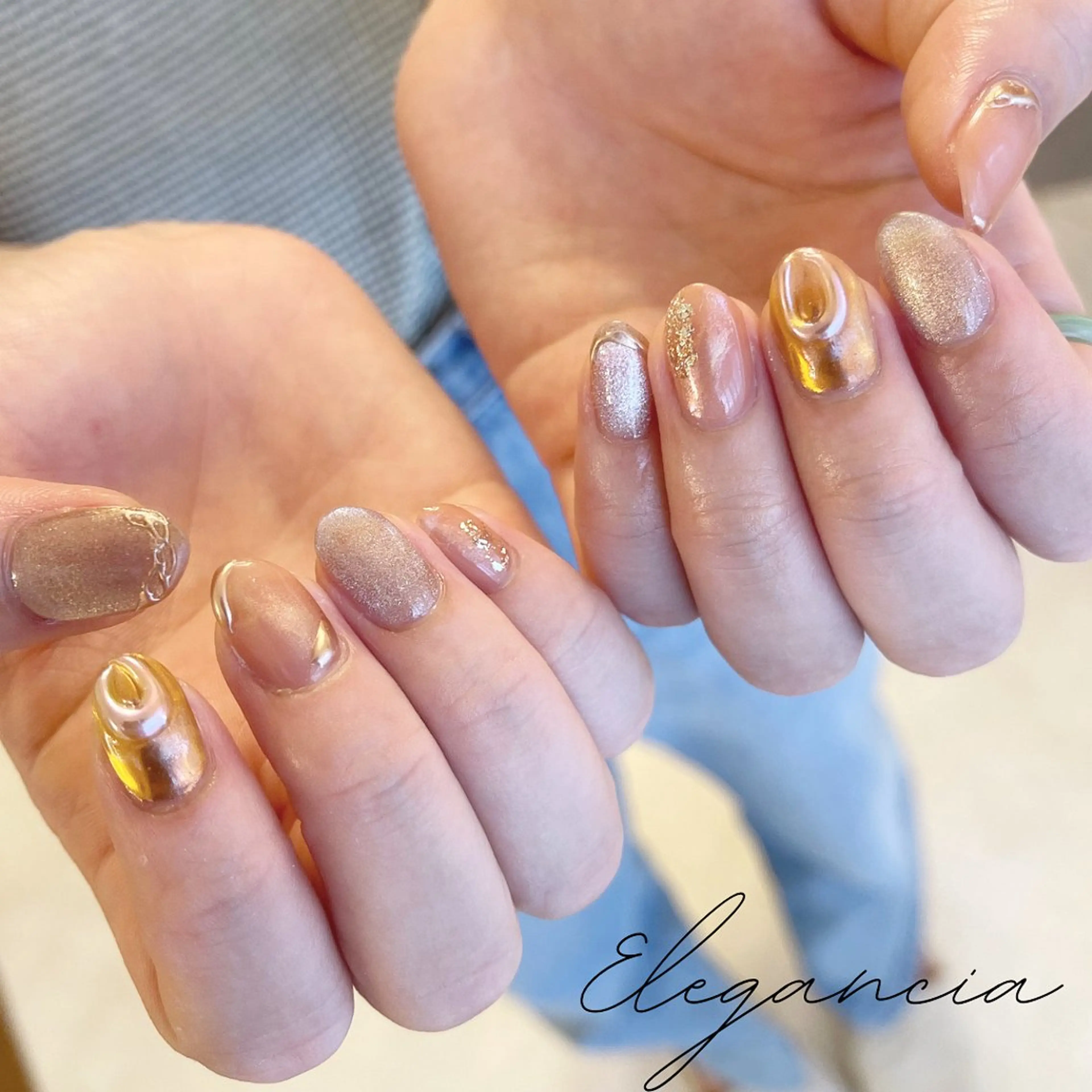 ネイル ハンドネイル Elegancia. Hiromiのネイルデザイン