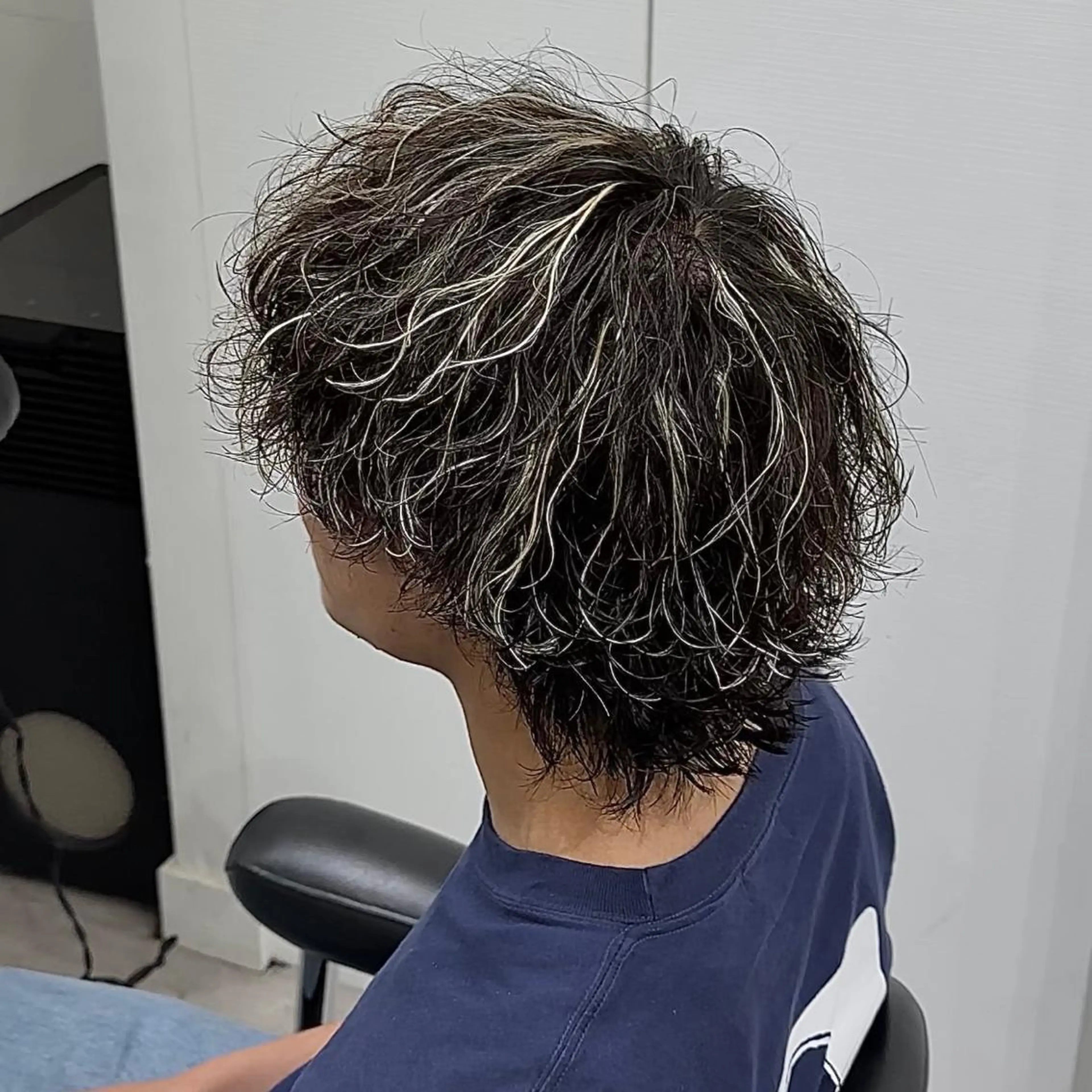 《ご新規様限定‼️》【メンズカット✂︎＋パーマ＋ハイライト】の写真