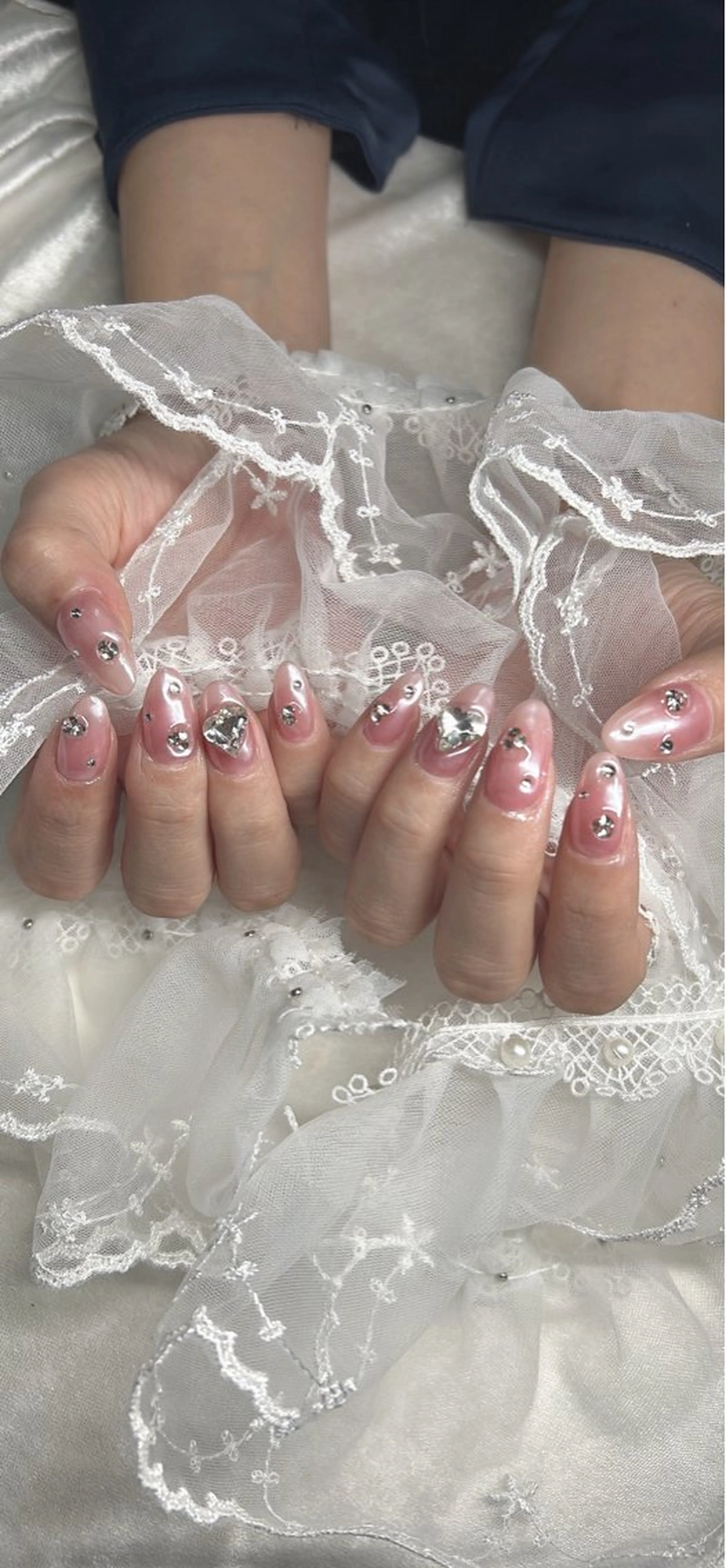 ネイル ミラーネイル ハンドネイル Bestnail所属・Best Nail Yu🎀🫧のネイルデザイン