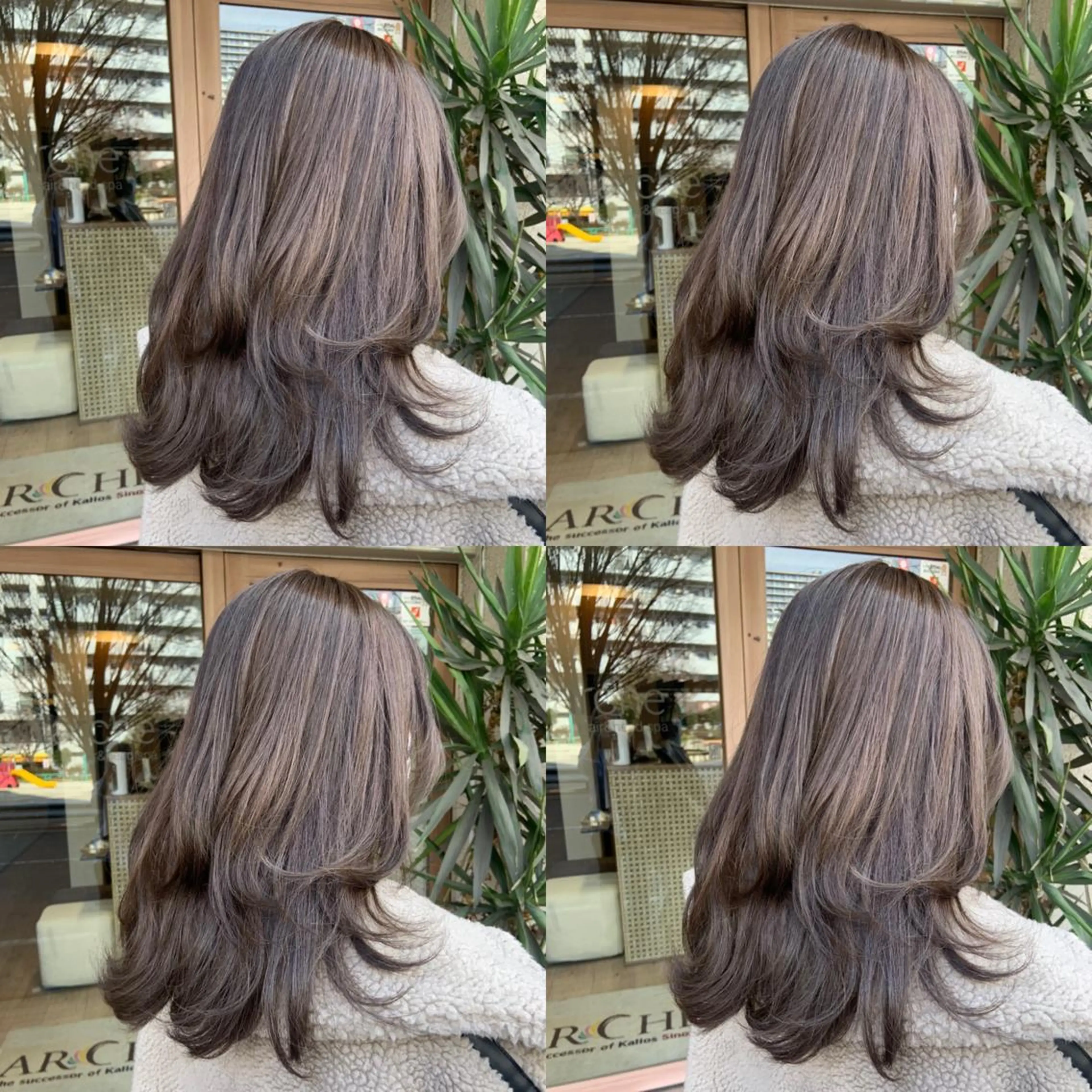 ミディアム カラー 🤍透明感/韓国風 🤍サクラギヒトミのヘアスタイル