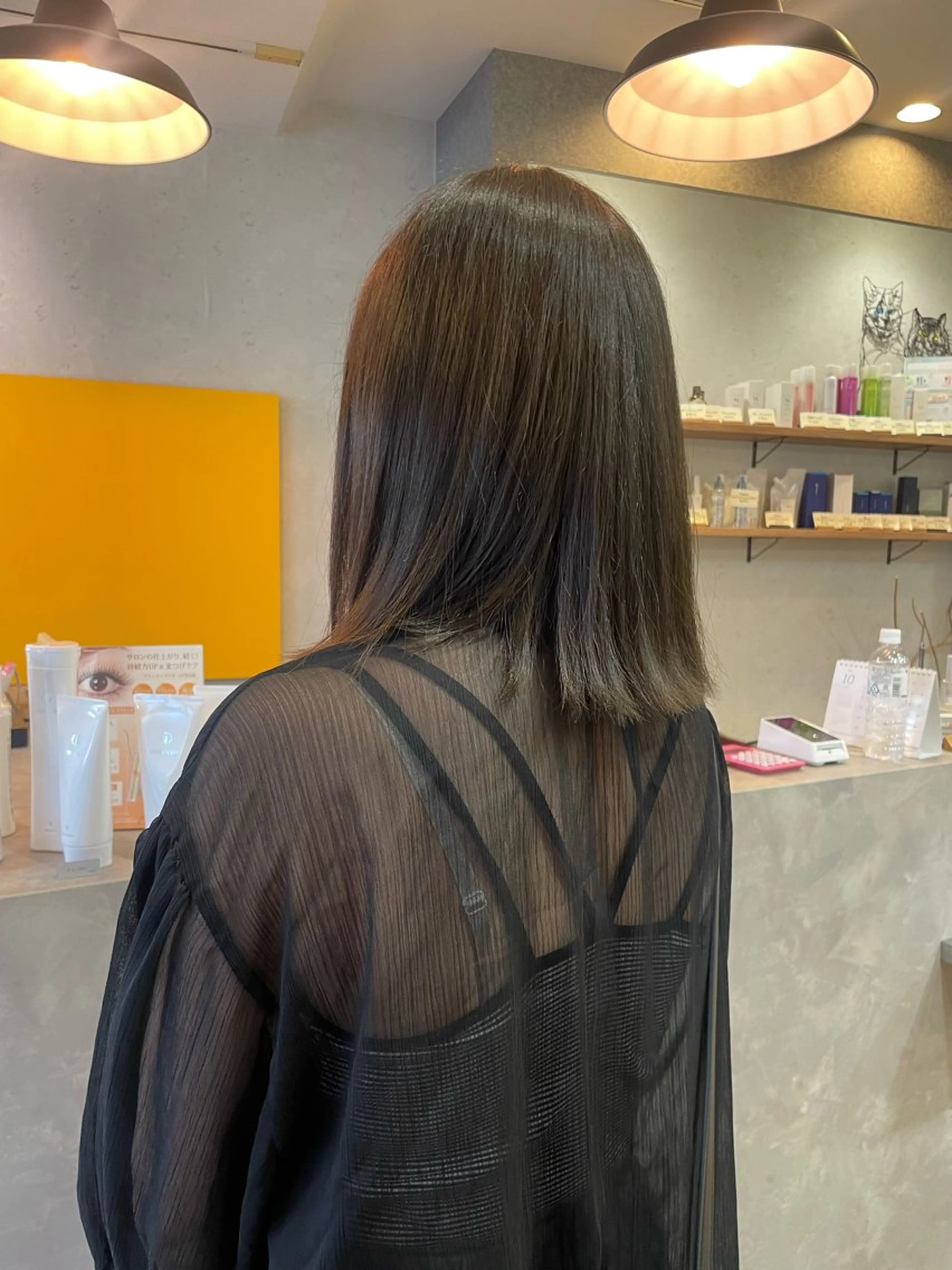 ミディアム カラー ベージュカラー 髪質改善/Bloss om🌷高橋沙衣のヘアスタイル