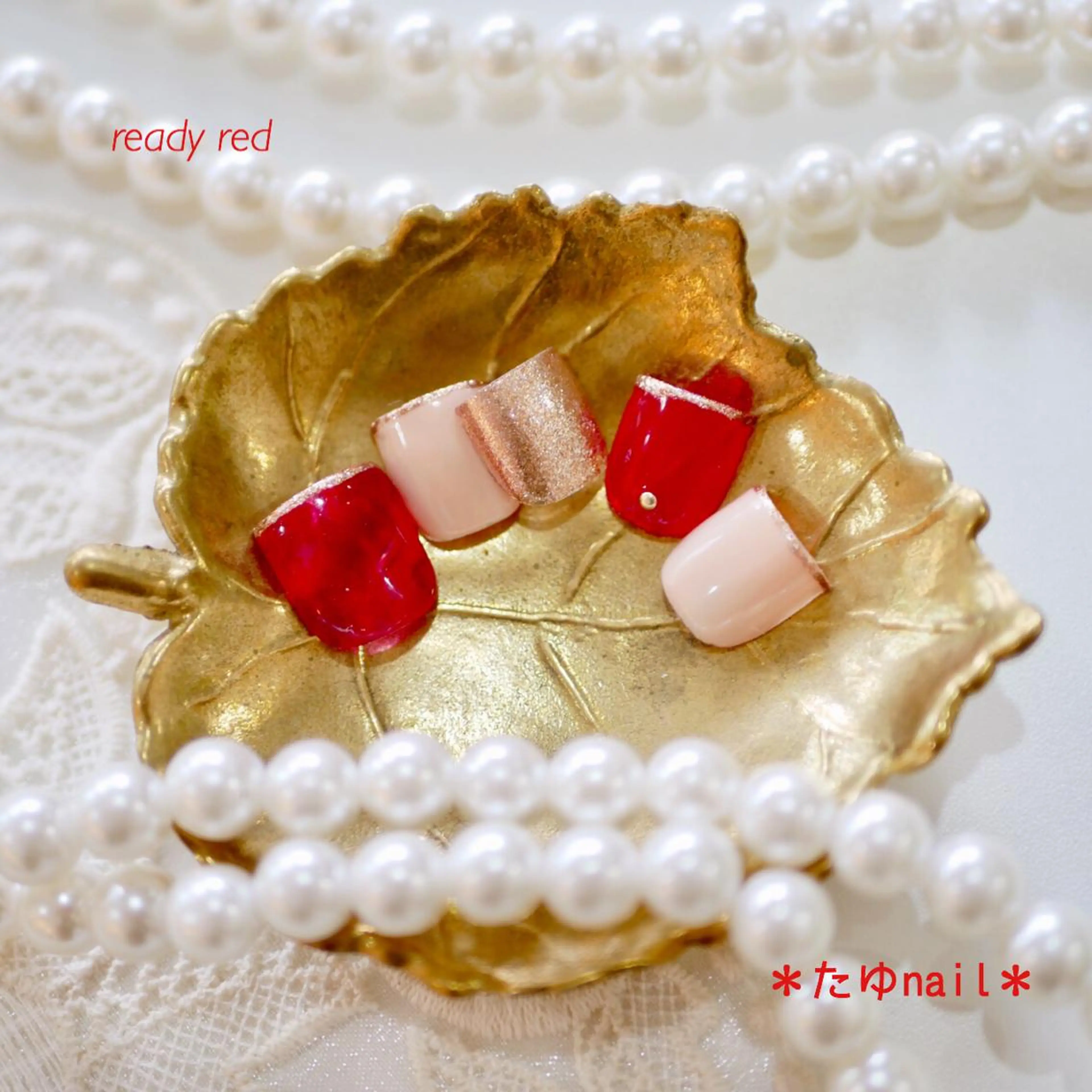 ネイル フットネイル ネイルサロン・ネイルスクール　たゆnail所属・ネイルサロン 【たゆnail】のネイルデザイン