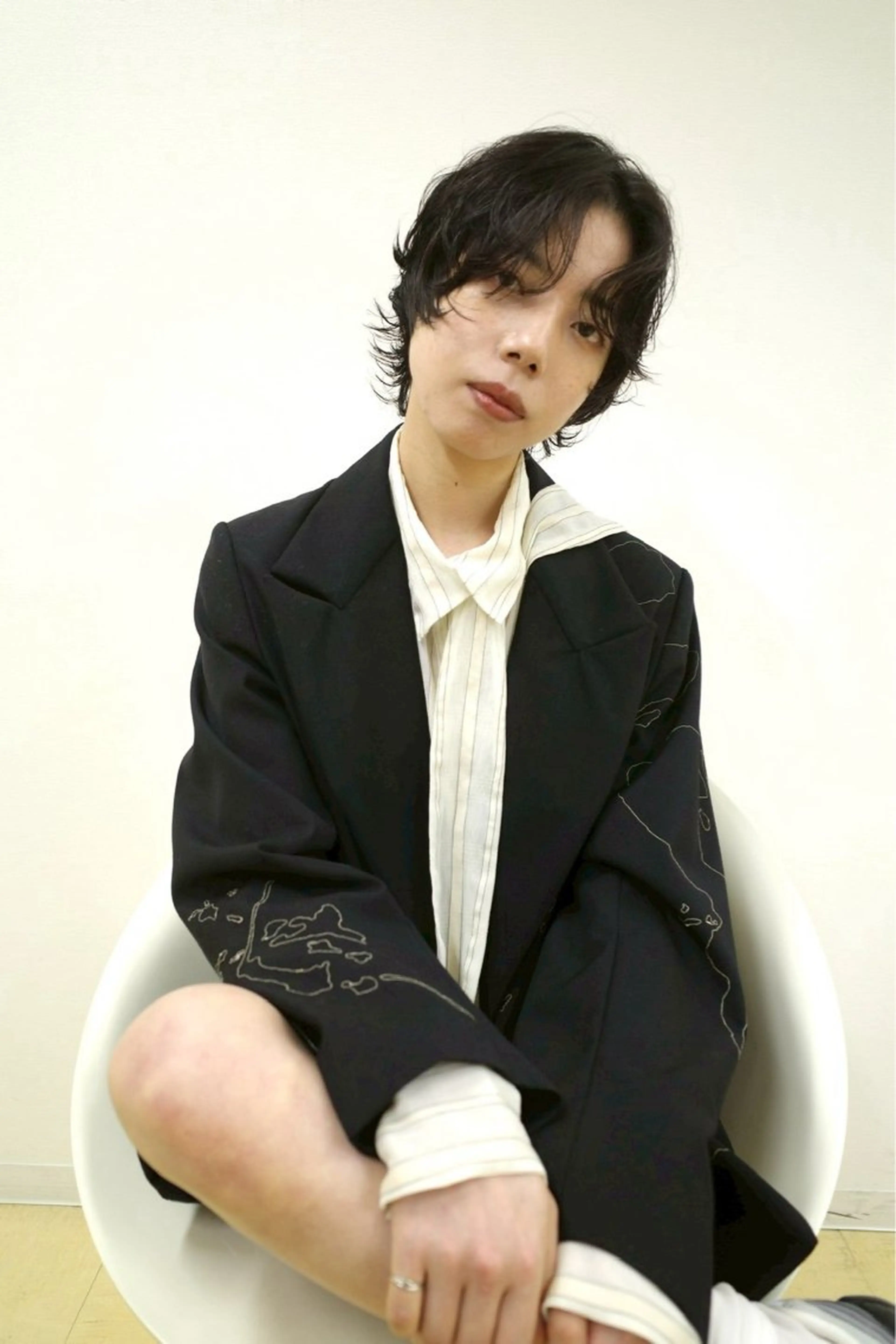 ショート パーマ カット パーマ yiye   神宮前所属・manami /暖色 /カットモデル募集のヘアスタイル