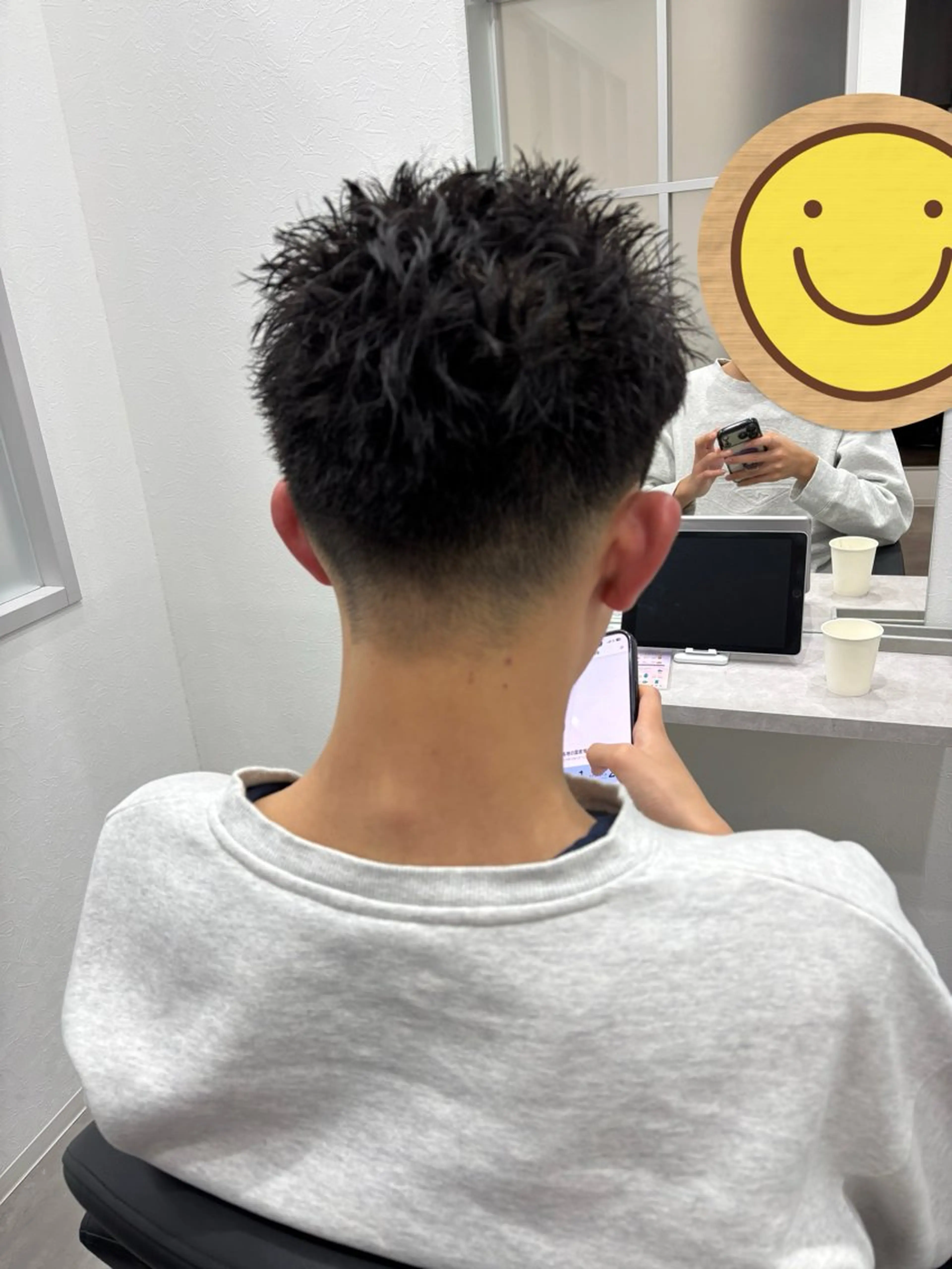 ショート メンズ カット 髪質改善/透明感 カラー/内藤有須加のヘアスタイル