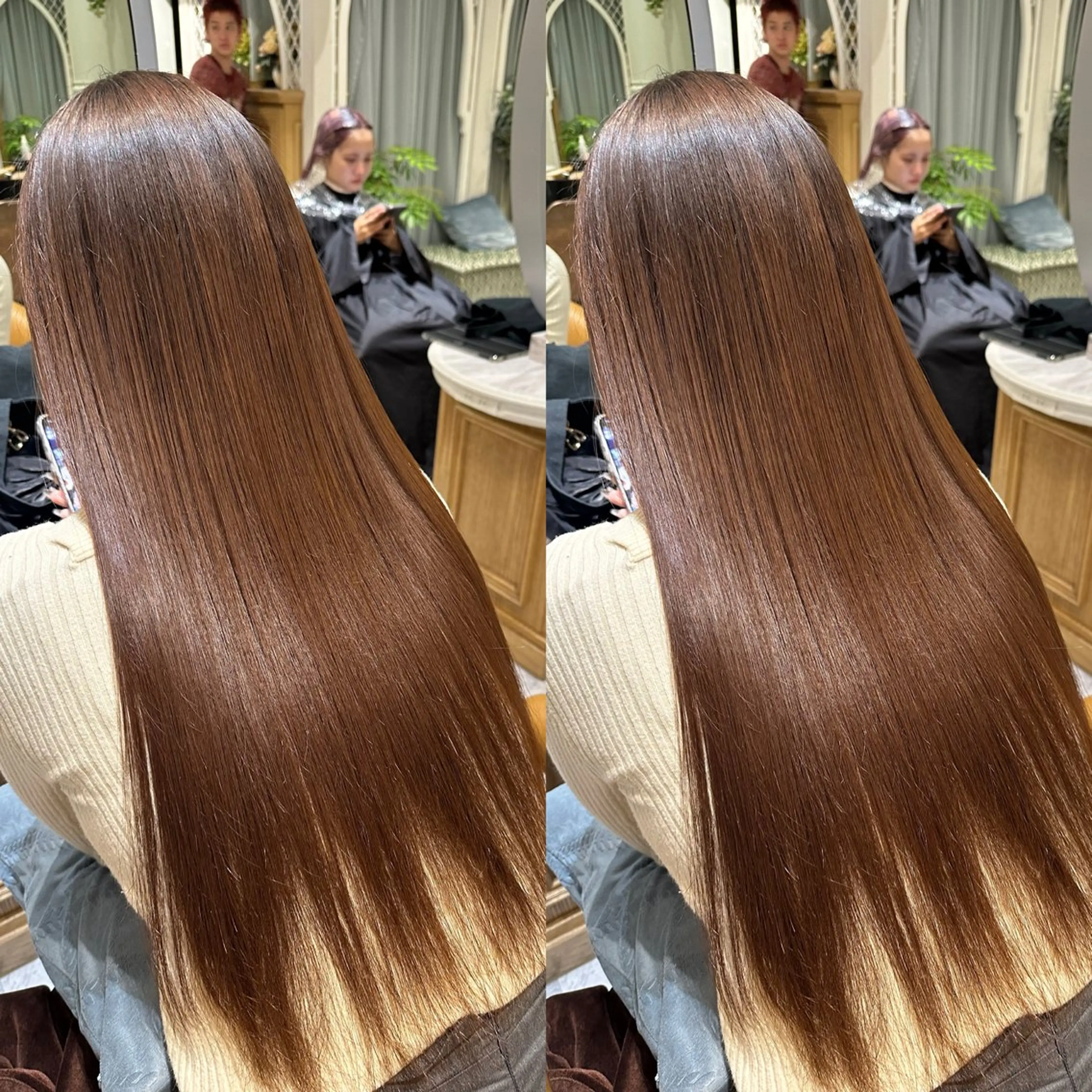 ロング MASHU韓国ヘア/ レイヤー/透明感カラのヘアスタイル