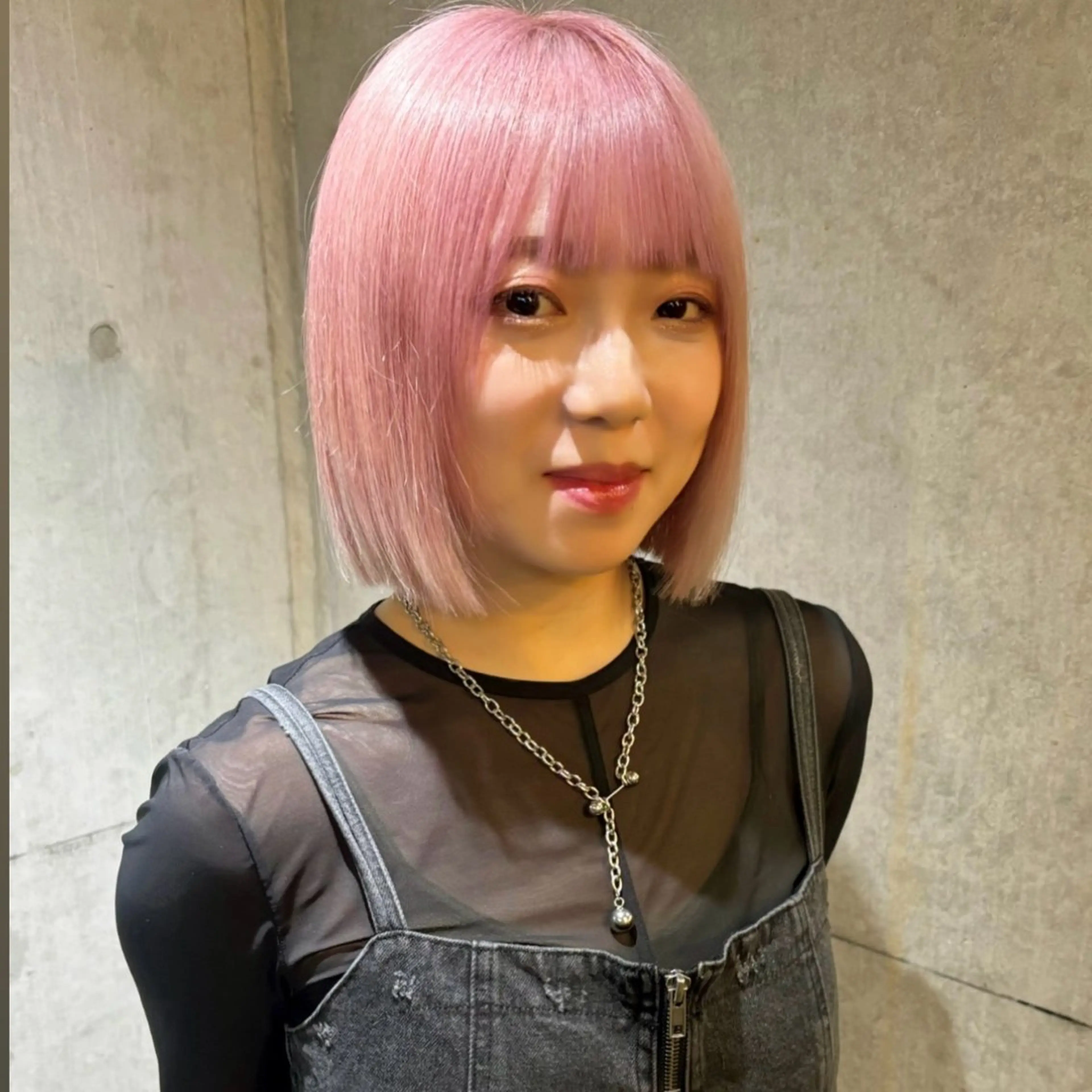 ミディアム カラー 南堀江🌿パーマ Tetsu【テツ】のヘアスタイル