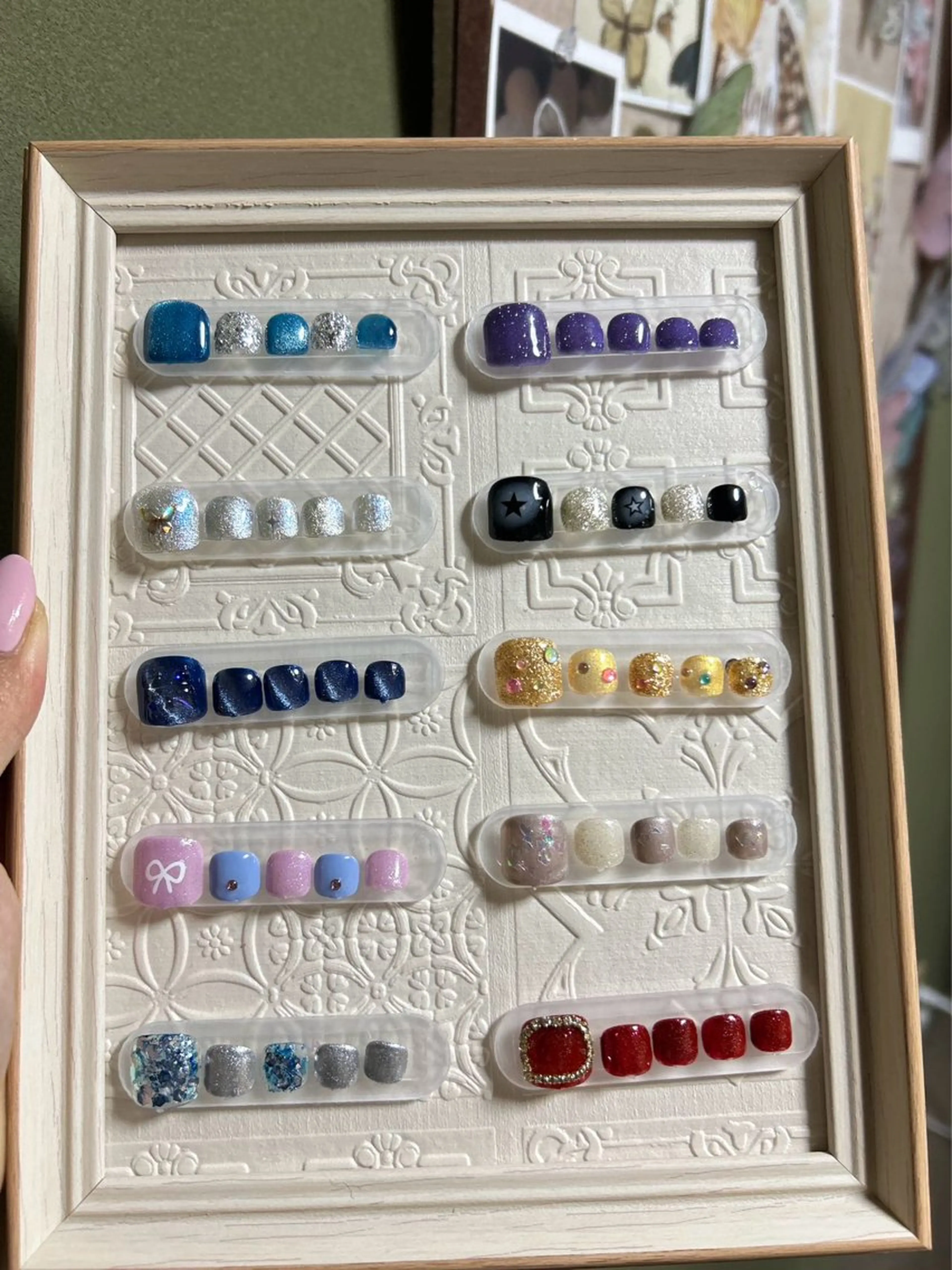 ネイル フットネイル シンプルネイル LUXE NAIL SALONのネイルデザイン