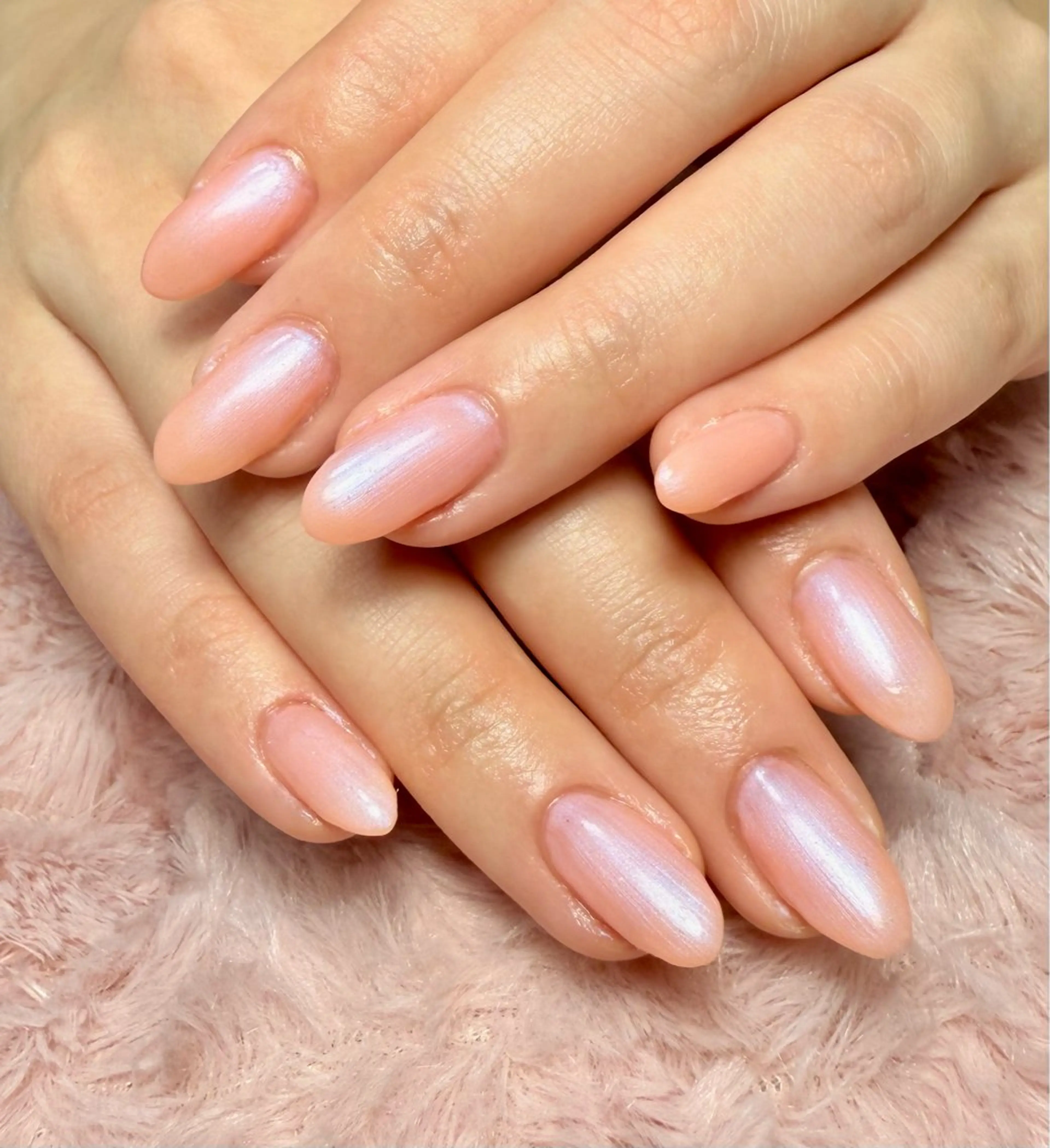 ネイル アートネイル チークネイル フラッシュネイル フラッシュマグ フレンチネイル M.N_ nailのネイルデザイン