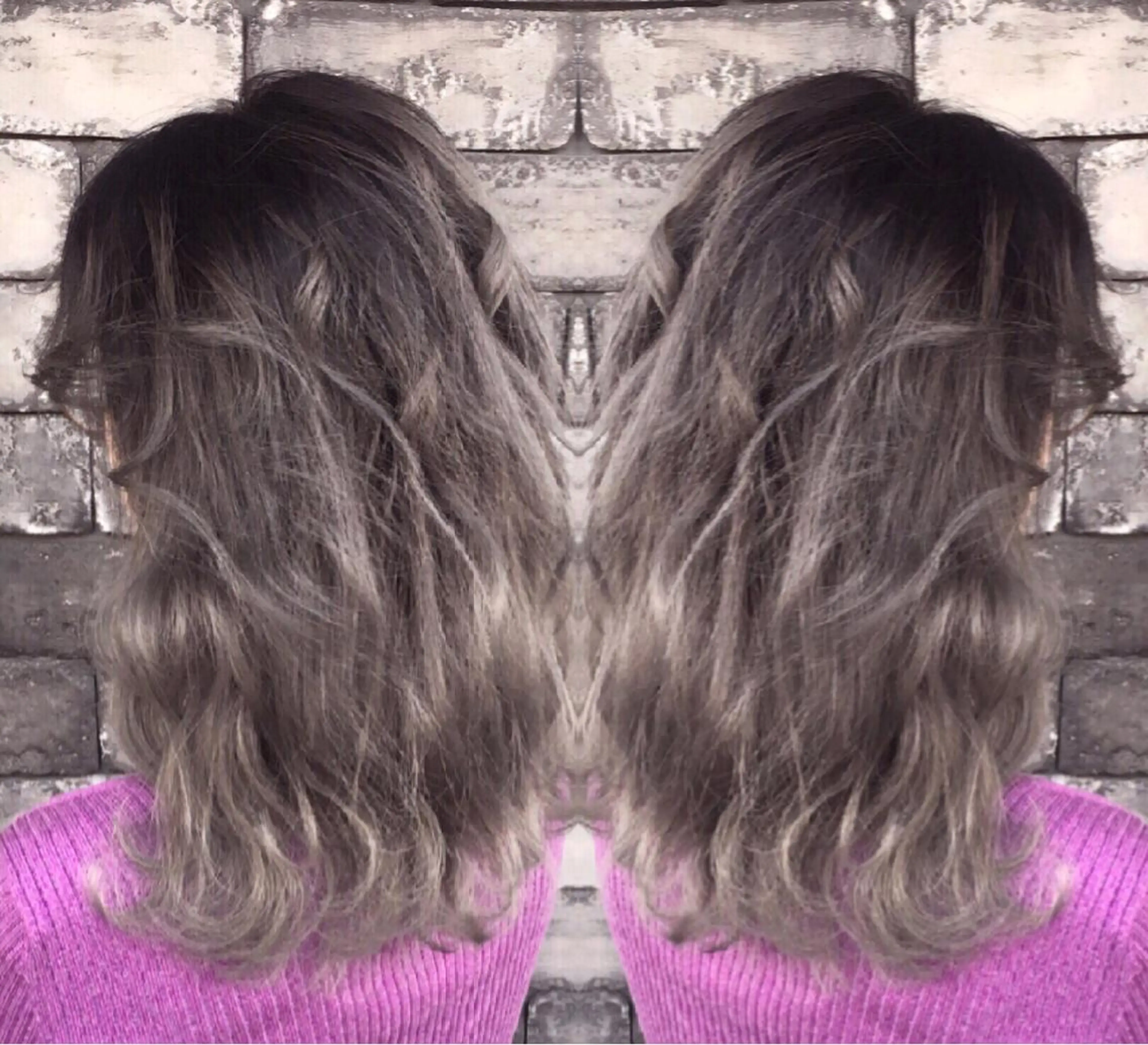 セミロング 外国人風カラー レイヤーカット ヘアカラー トリートメント ヘアセット ❤️千葉県代表❤️ 店長❤️柿本翔一朗のヘアスタイル