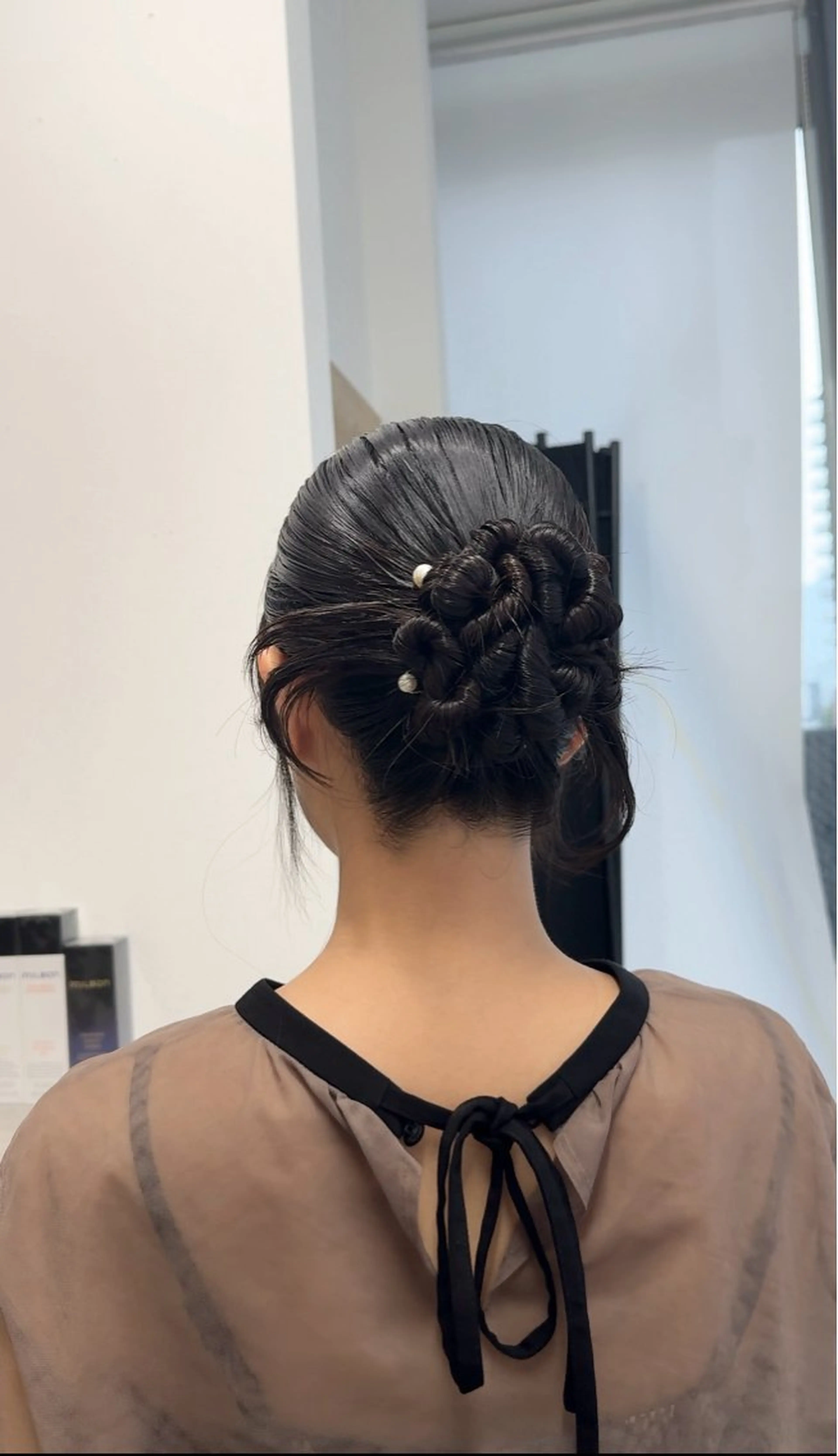 ロング 野村 真白のヘアスタイル