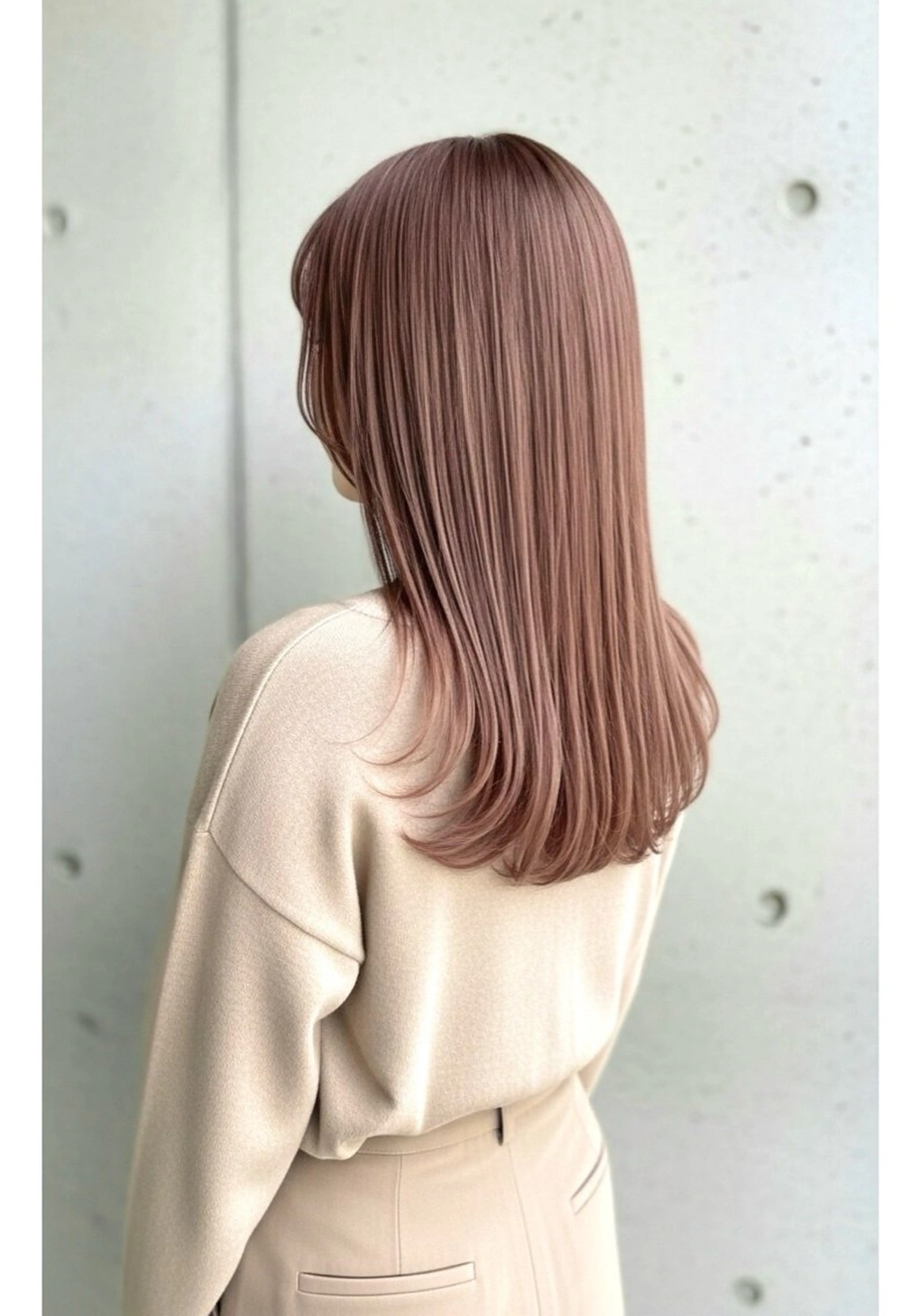 ロング 橋本 茉保のヘアスタイル