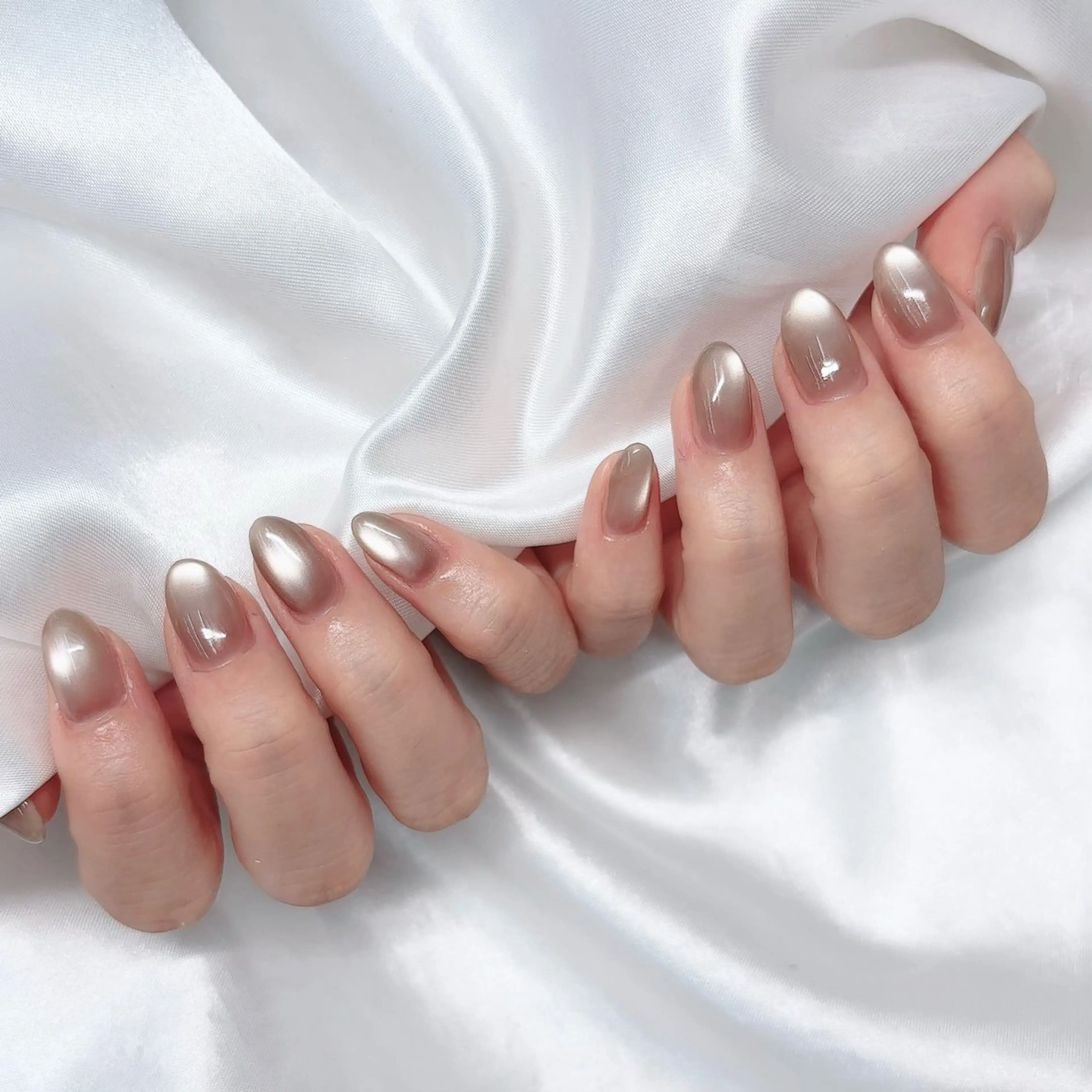 ネイル ビー玉ネイル ハンドネイル 京橋/ Lance nail Minaのネイルデザイン