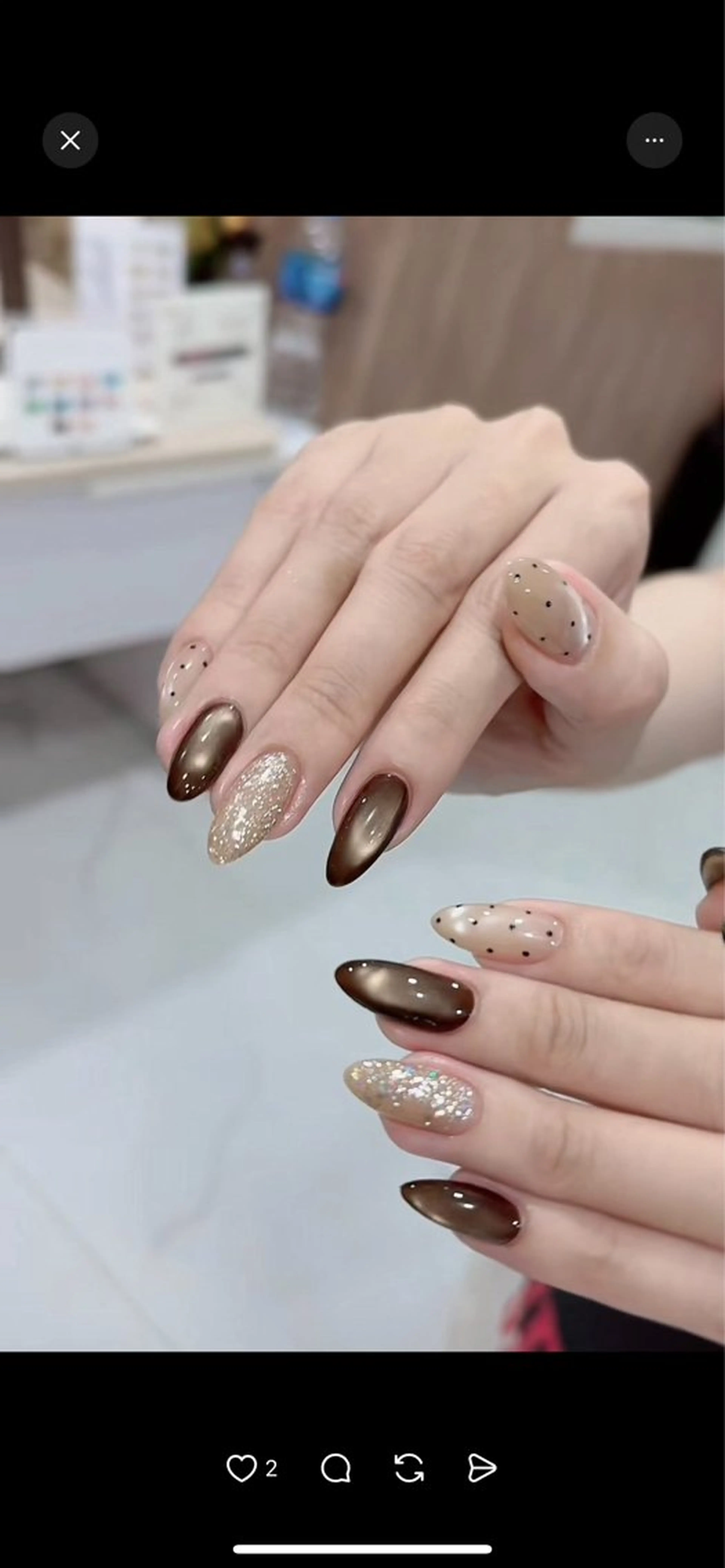 ネイル ジェルネイル ワンカラーネイル シンプルネイル ハンドネイル モリ アユミのネイルデザイン