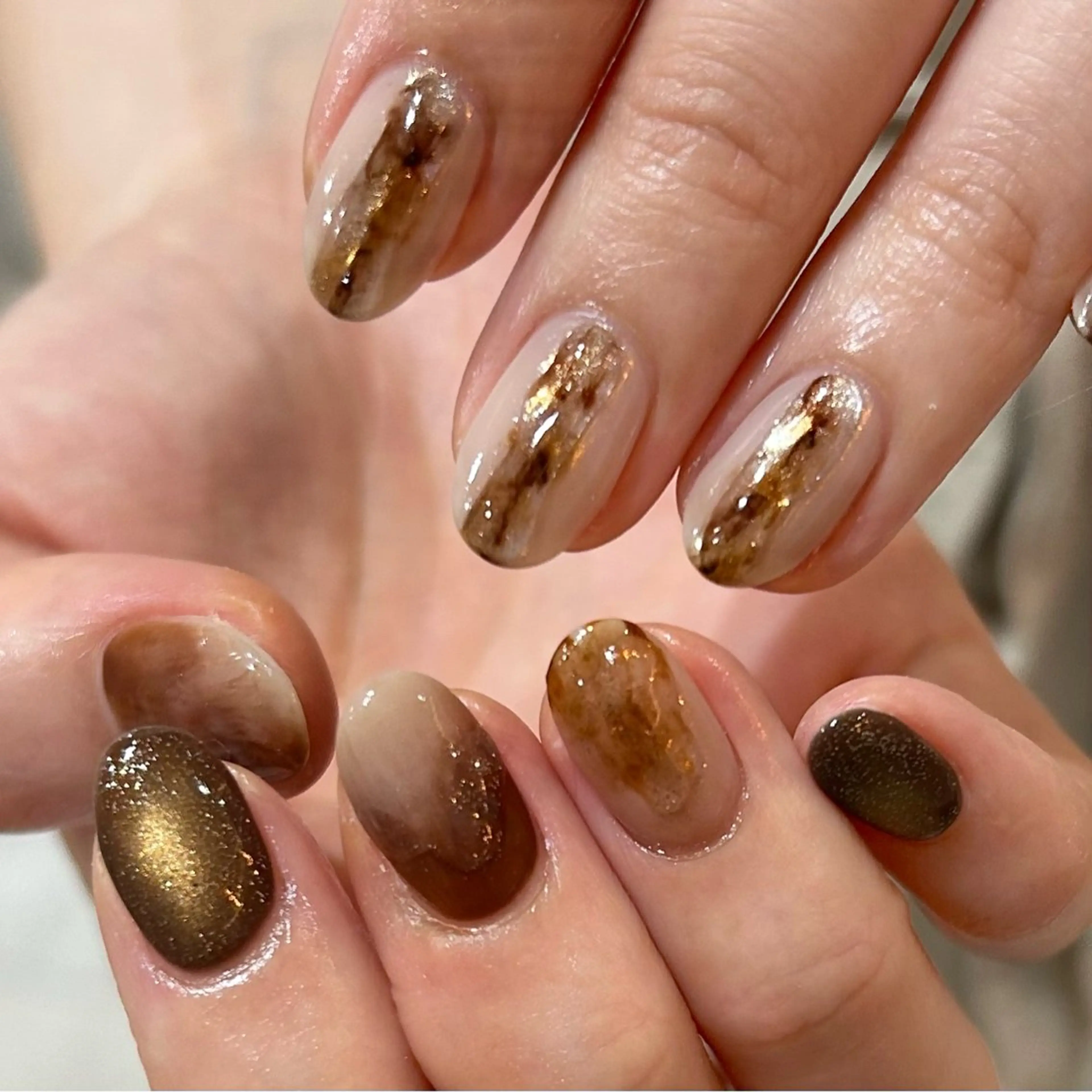 ネイル ハンドネイル shio ♡ 1〜2月予約受付中のネイルデザイン