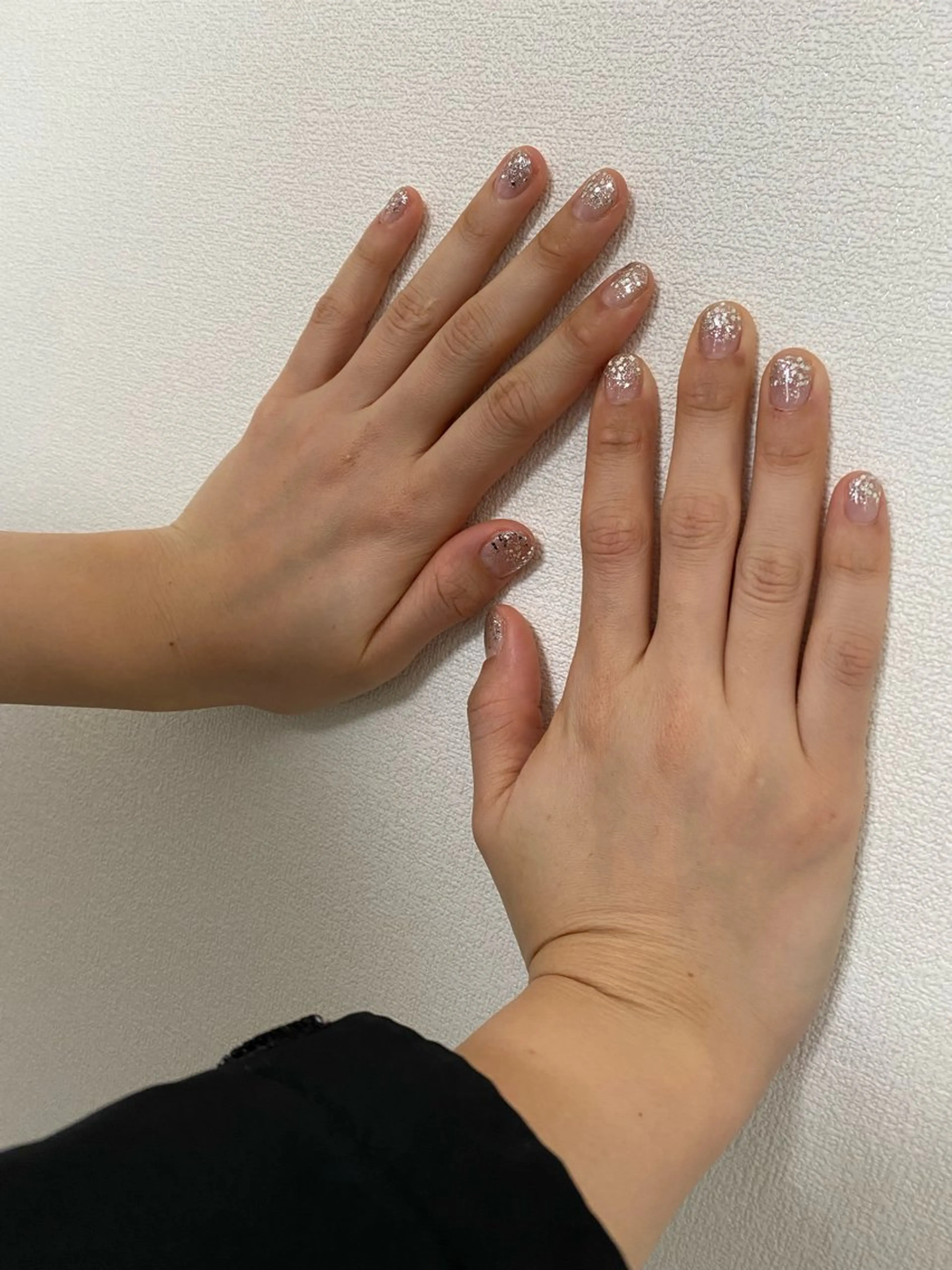 ネイル キラキラネイル ハンドネイル 自宅サロン FeelFreeのネイルデザイン