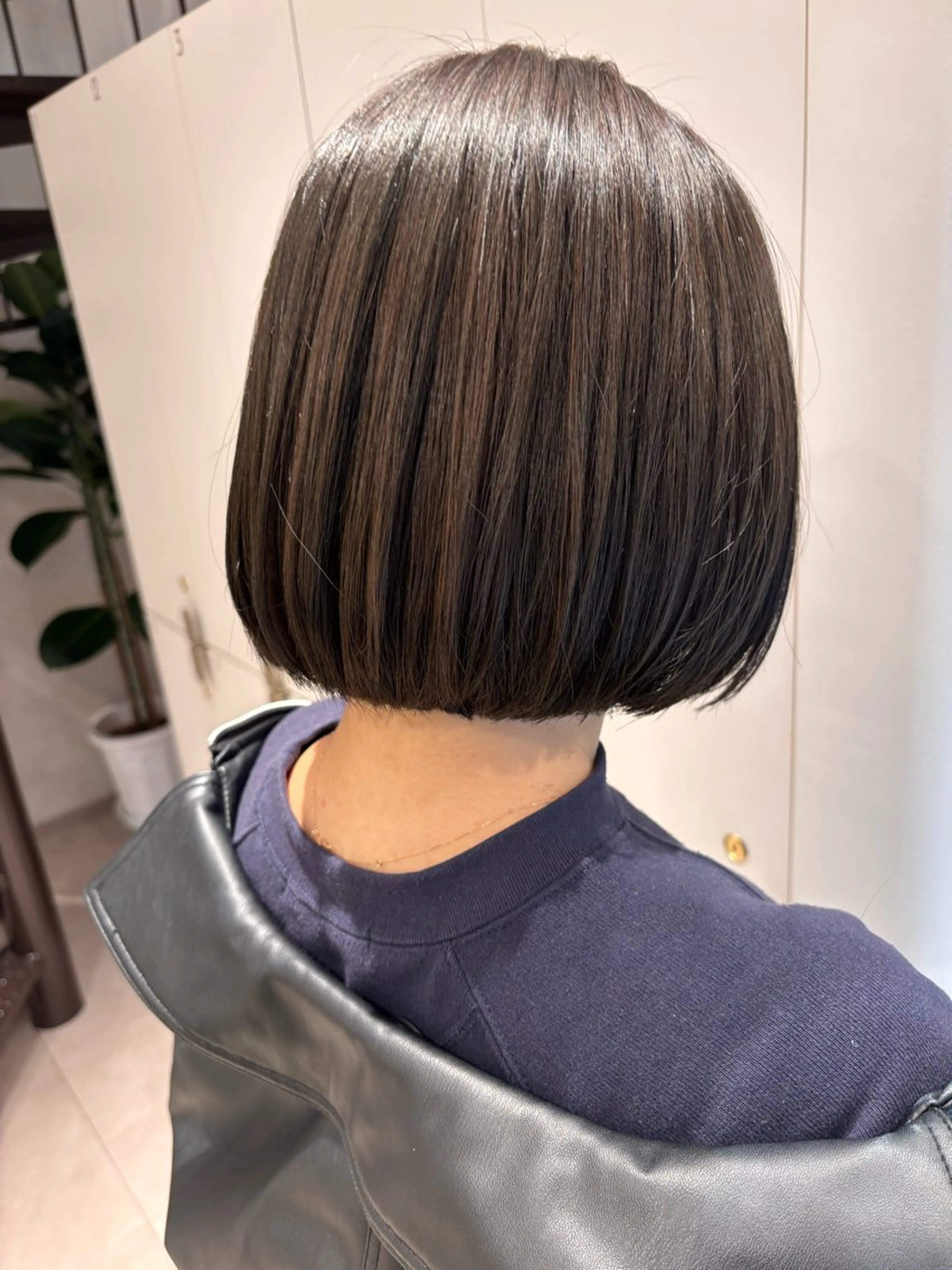 ショート カラー 朝楽スタイル🌼 千晶のヘアスタイル