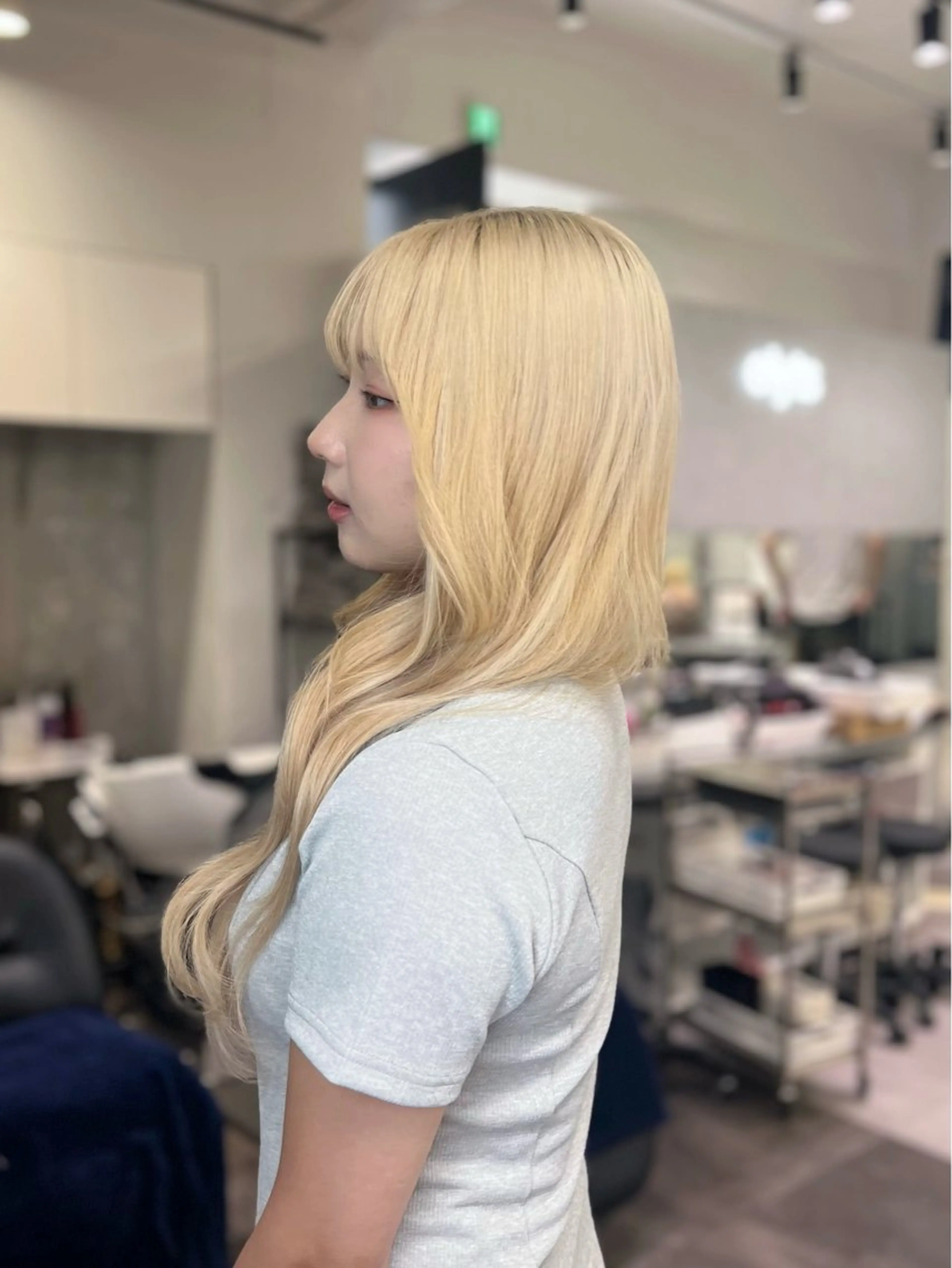 ロング ヘアカラー エクステ 【elyts】 COCOROのヘアスタイル