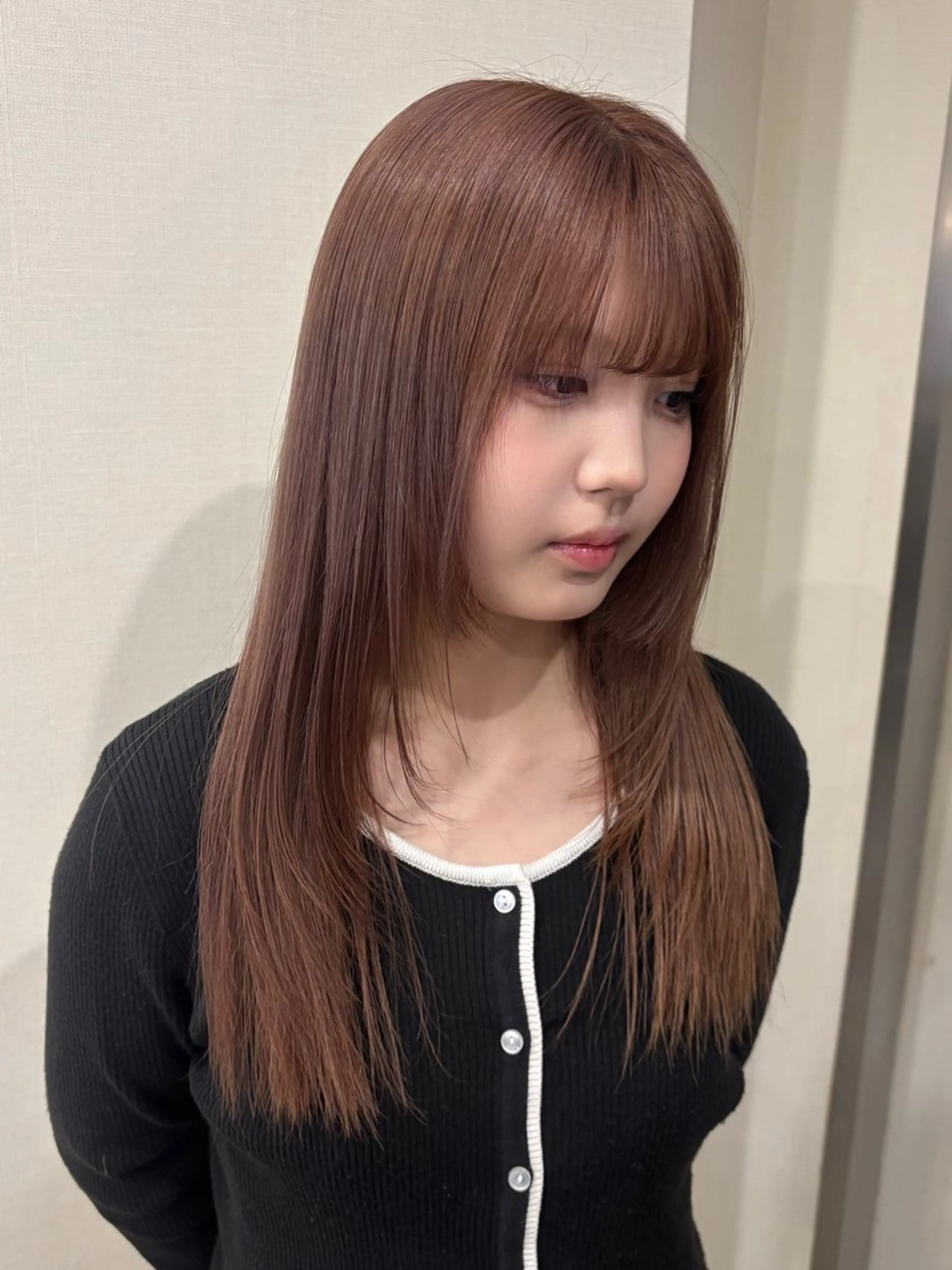 カラー ヘアカラー hair &eye あおいのヘアスタイル